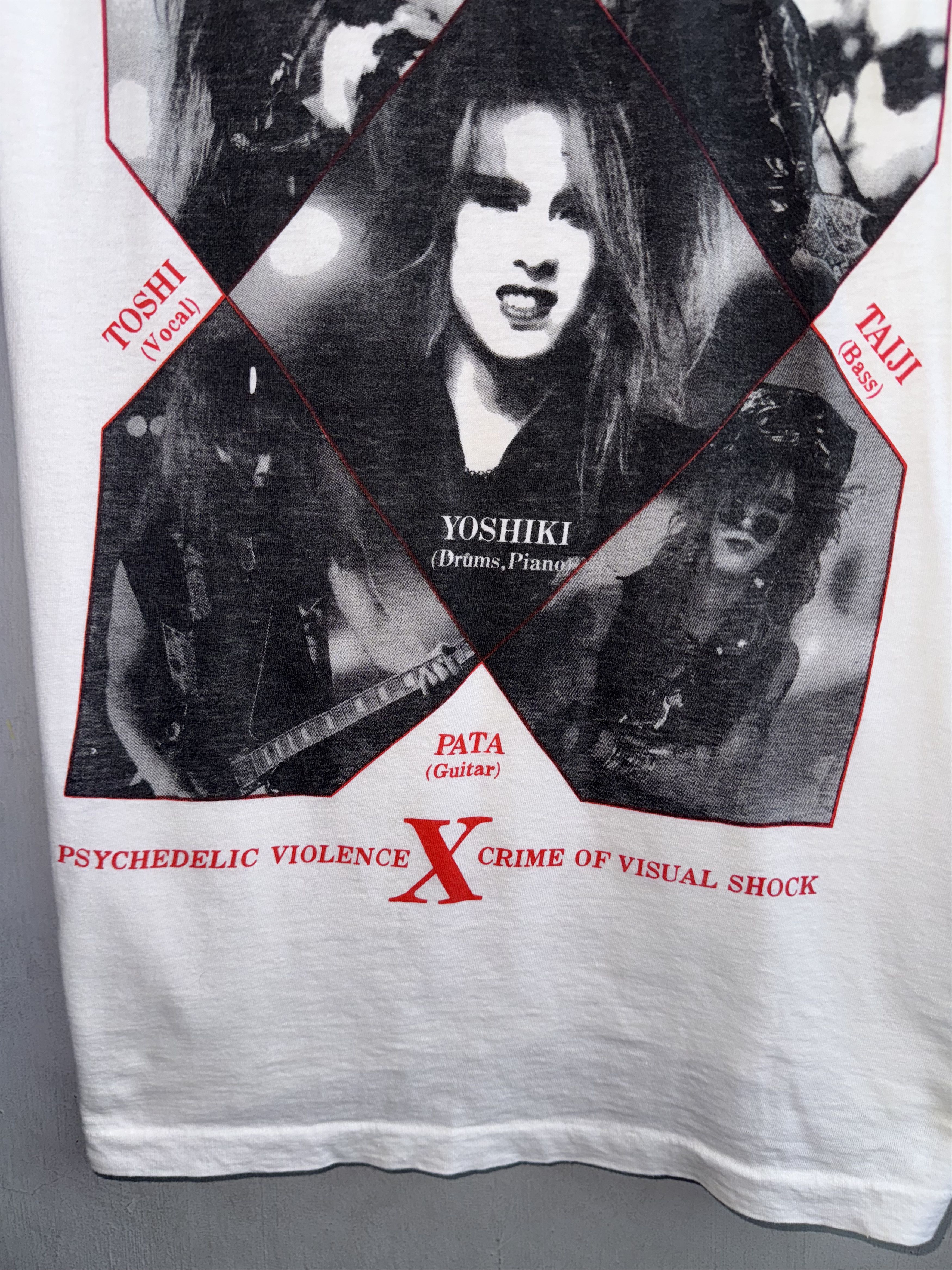 Band Tees X JAPAN Rock Band Vintage Shirt Size US M / EU 48-50 / 2 - 3 Thumbnail