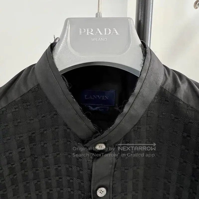 Lanvin Lanvin Sleeveless Black Polyester Shirt . Size US M / EU 48-50 / 2 - 2 Thumbnail