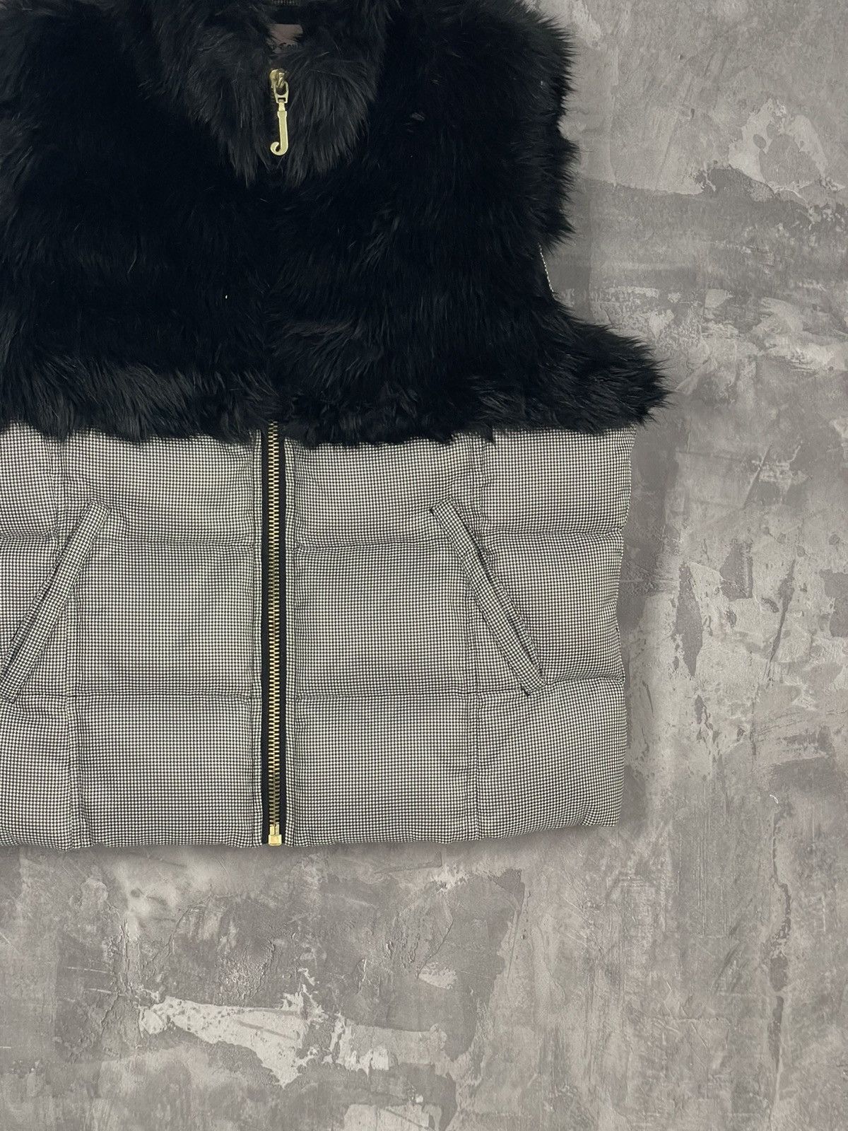 Juicy Couture Vintage Y2k Juicy Couture Fur Sherpa Womens Vest 00s Size XL / US 12-14 / IT 48-50 - 6 Thumbnail