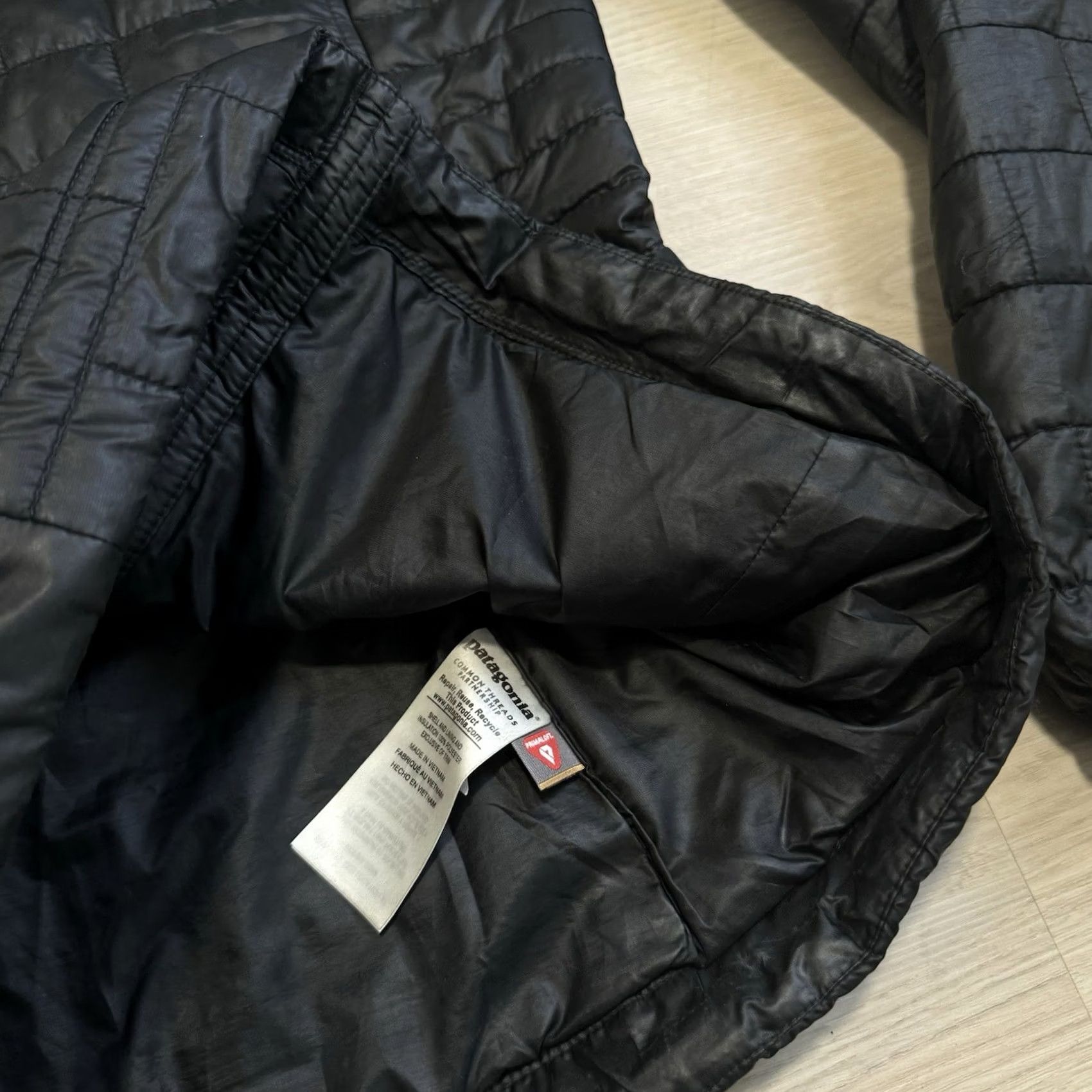 Patagonia Patagonia Nano Puff Black Full Zip Jacket Primaloft Size S Women's Quilted Zip Pockets Lightweight Size S / US 4 / IT 40 - 5 Thumbnail