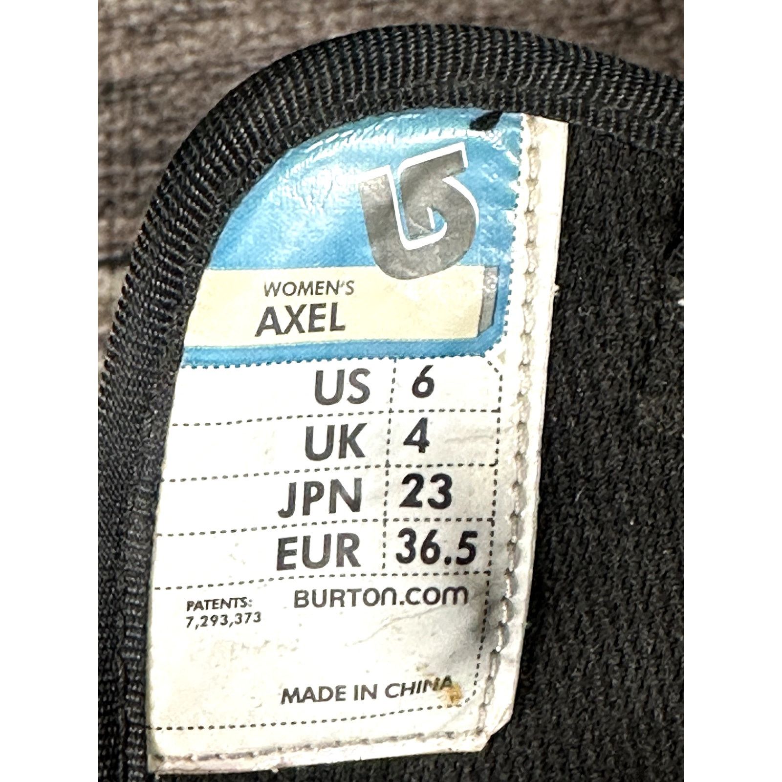 Burton BURTON Axel Imprint 1 One Snowboard Boots Black Wmn Size 6 Size US 6 / IT 36 - 11 Thumbnail