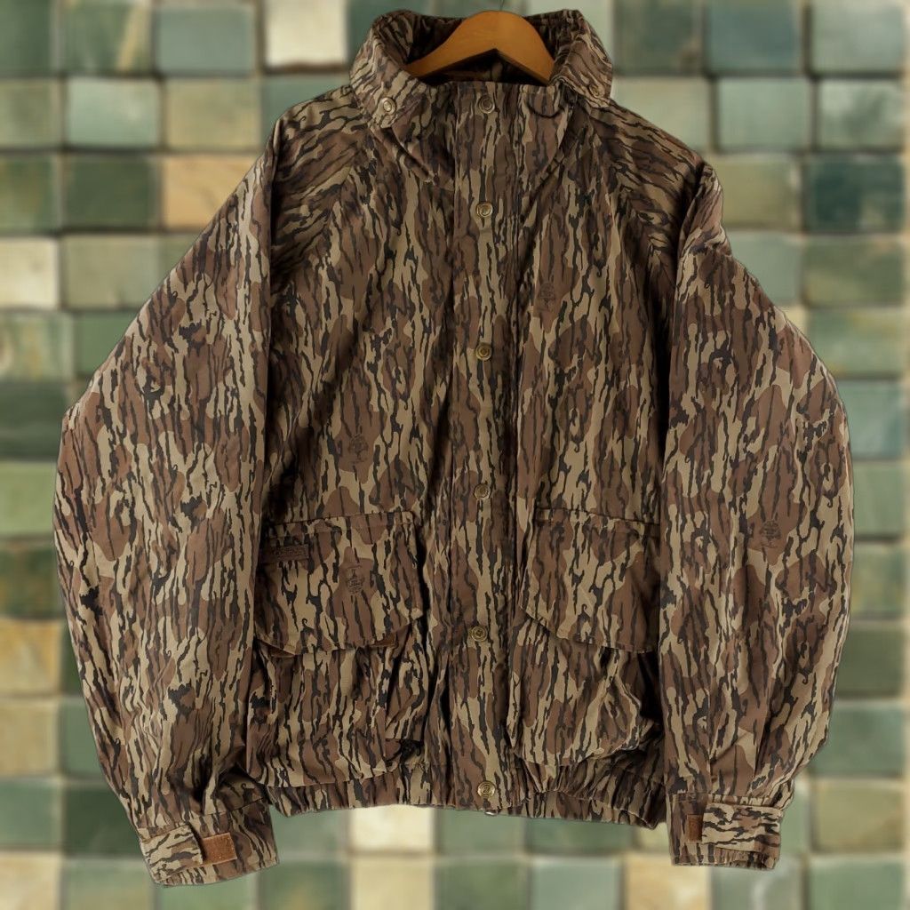 Vintage VINTAGE Columbia Mossy Oak Camo VTG 80s 90s Full Zip Hunting Jacket 3-in-1 Mens XL Tall Size US XL / EU 56 / 4 - 1 Thumbnail