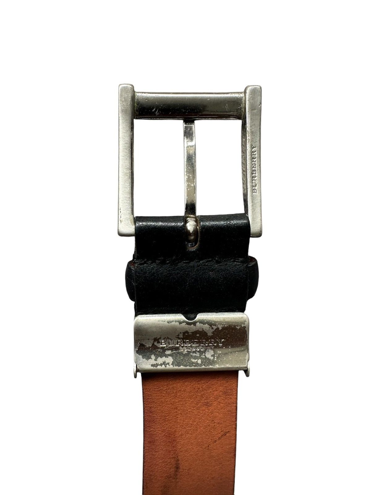 Burberry 2000's Burberry fully leather belt Size ONE SIZE - 4 Thumbnail