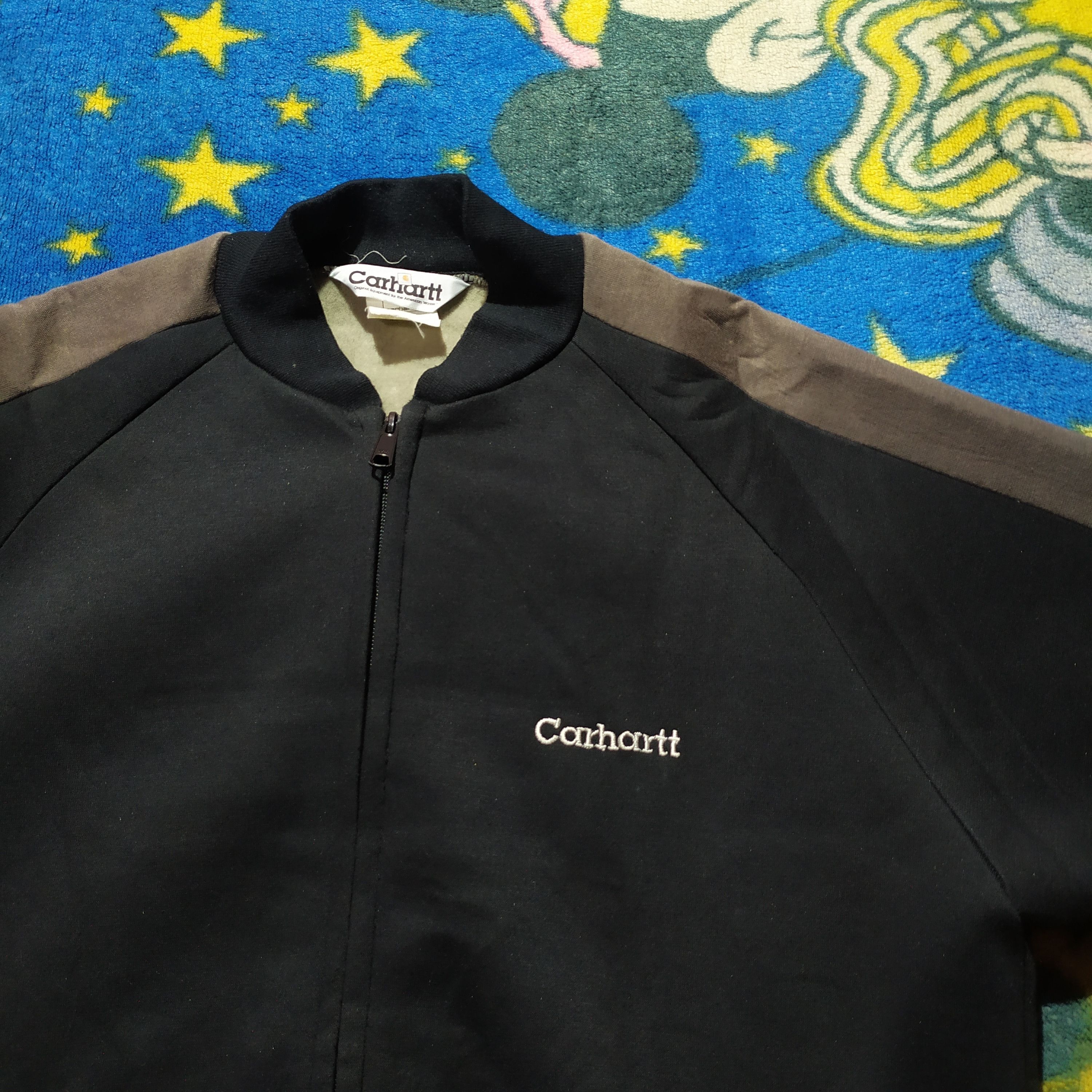 Carhartt × Carhartt Wip × Vintage Vintage Carhartt Sweater Jacket Size US L / EU 52-54 / 3 - 2 Thumbnail