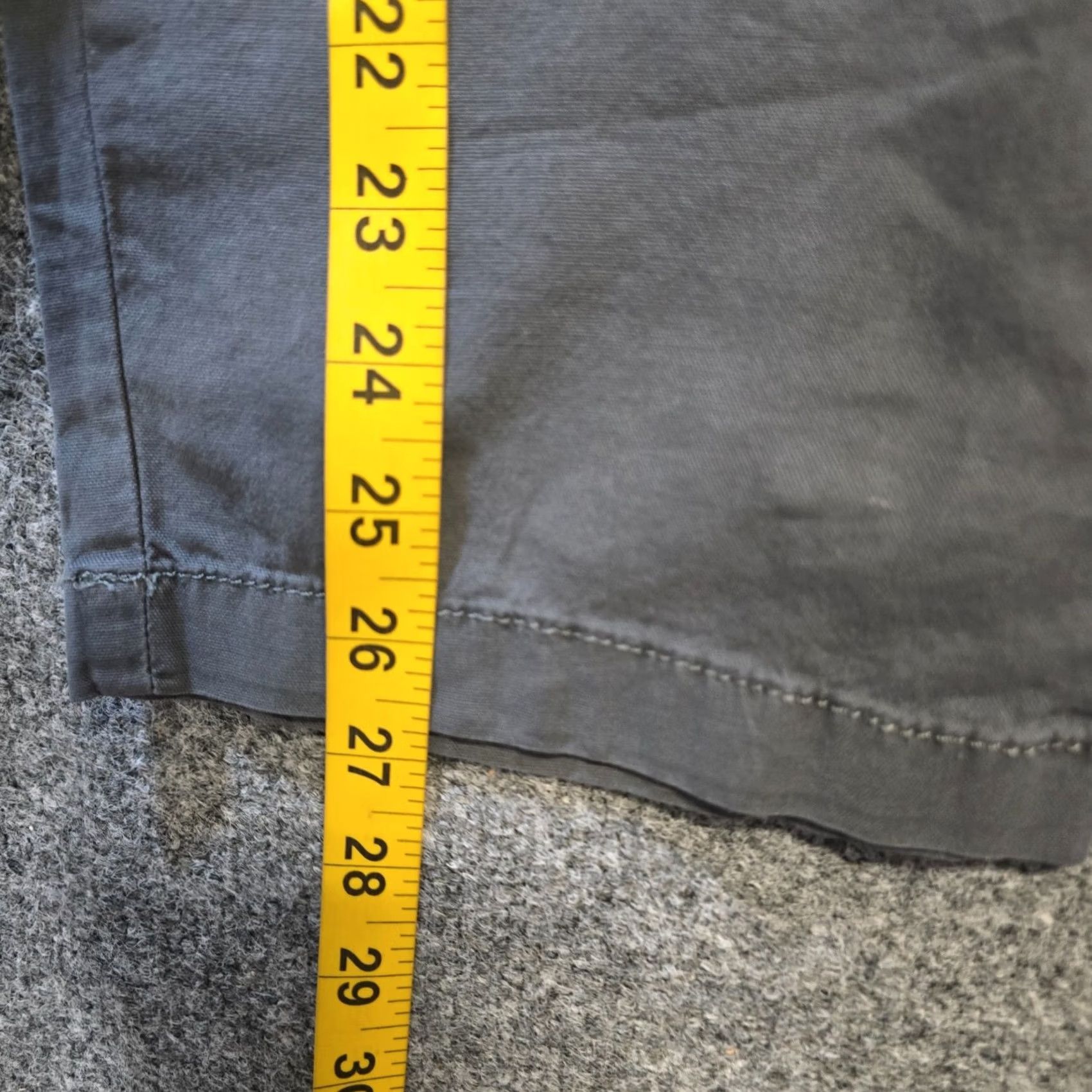 Vintage Sonoma Pants Womens 8 Gray Straight Leg High Rise Convertible Buttonfly Casual Pants Size 30" / US 8 / IT 44 - 7 Thumbnail