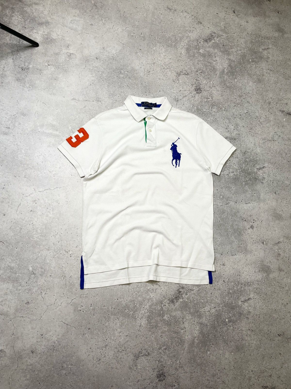 Polo Ralph Lauren Vintage Y2K Polo Ralph Lauren Big Logo Rugby Shirt Size US M / EU 48-50 / 2 - 1 Thumbnail
