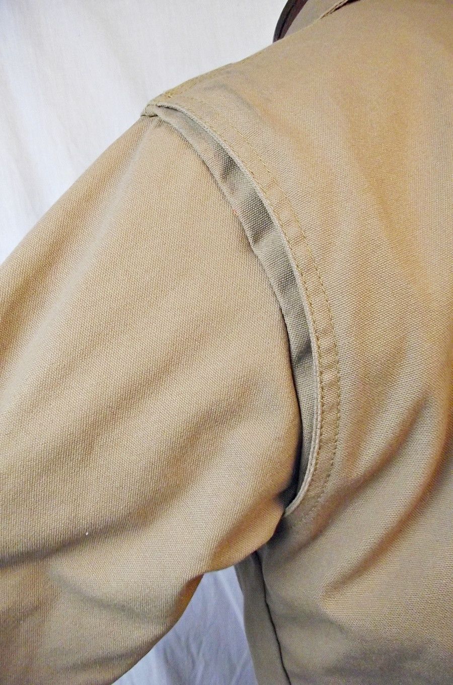 Red Kap WORK JACKET Mens Brown Duck Cloth Lined Grease Stains Barn Size US XS / EU 42 / 0 - 10 Thumbnail