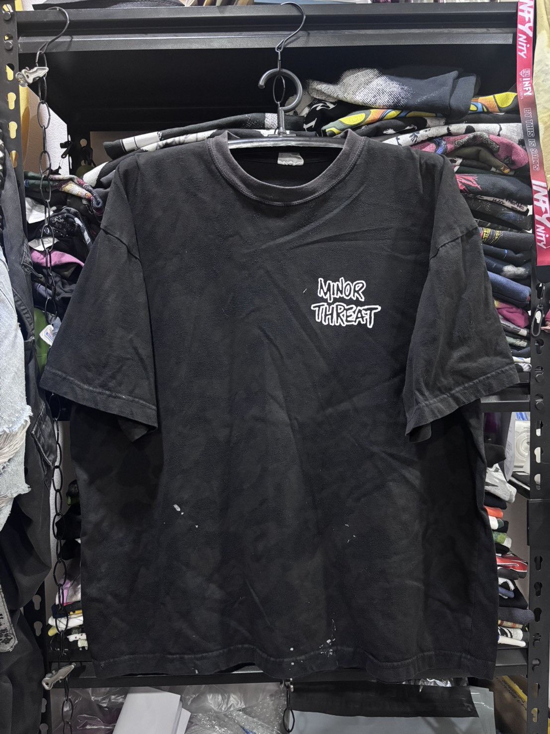 Band Tees Minor threat bootleg Size US XXL / EU 58 / 5 - 1 Thumbnail