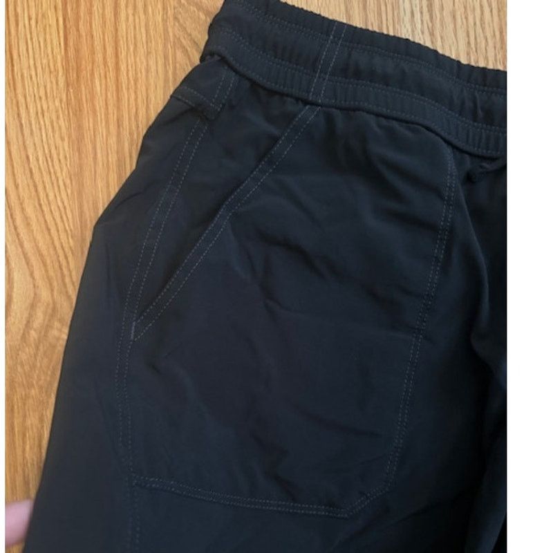 Kuhl Kuhl Women's Vantage 4" Drawstring Black Shorts L Size 34" / US 12 / IT 48 - 3 Thumbnail