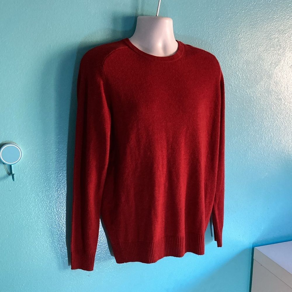 Muji MUJI Mens Size L Wool & Yak Pullover Crewneck Knit Sweater i Size US L / EU 52-54 / 3 - 1 Thumbnail