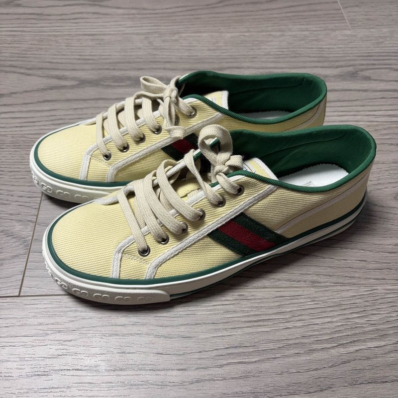 Gucci Gucci Tennis 1977 Vintage Sneakers for Men - Size US 9.5 / EU 42-43 - 1 Thumbnail