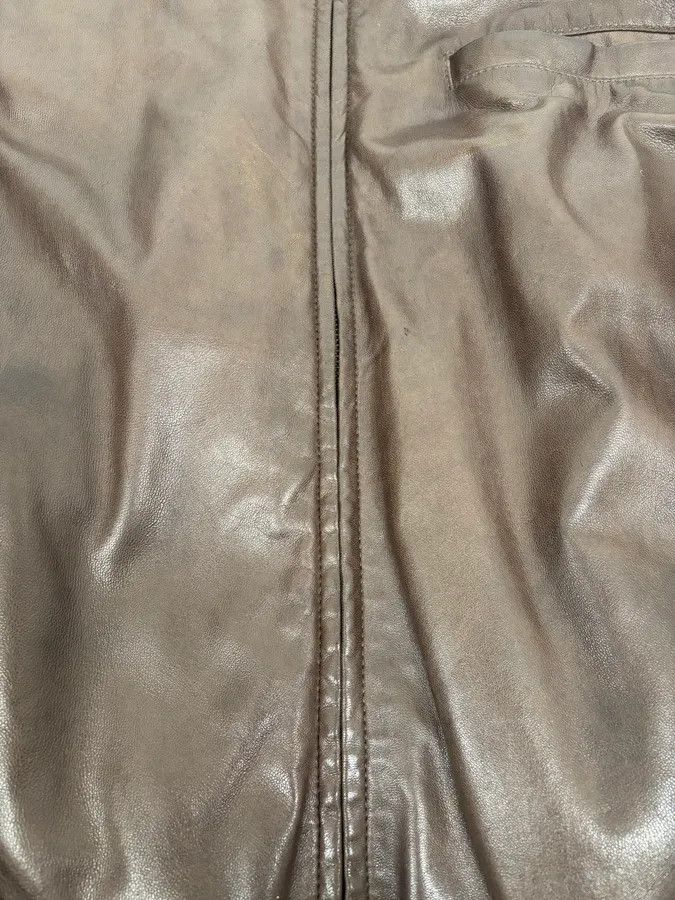 Prada AW2011 Prada Biker Brown Minimalist Leather Jacket Size US M / EU 48-50 / 2 - 9 Thumbnail
