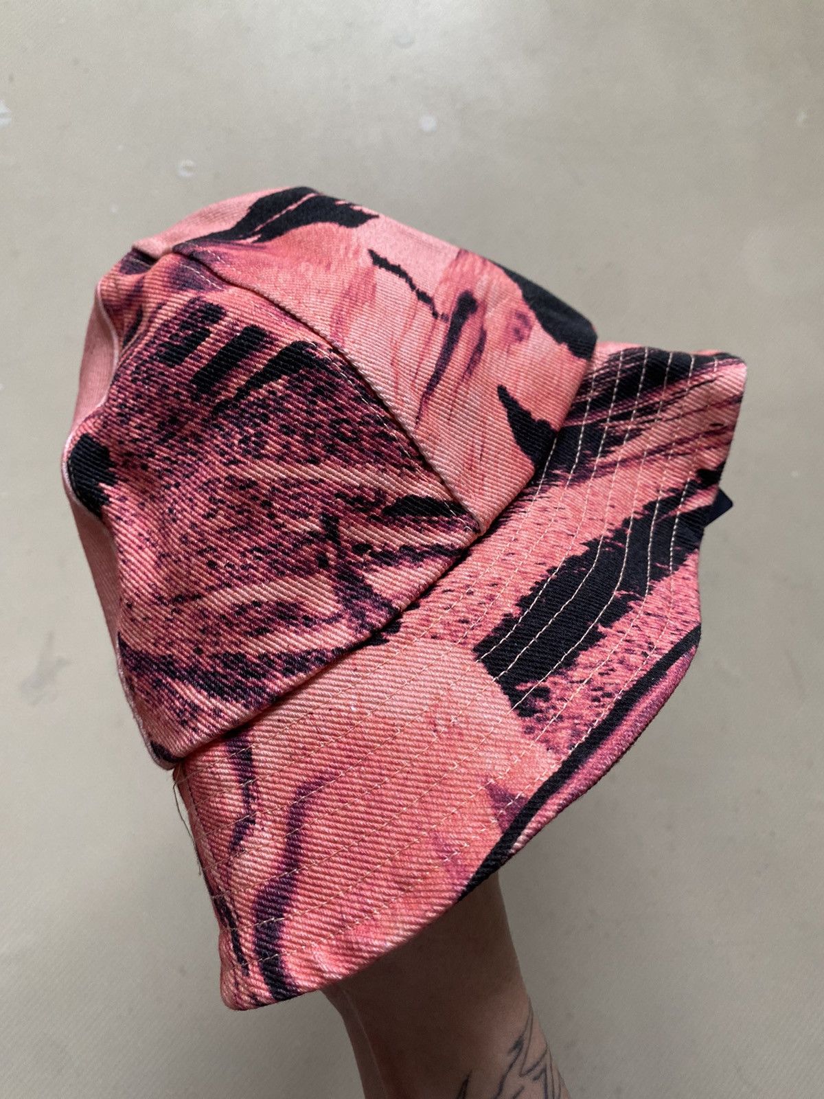 Gosha Rubchinskiy Rassvet Flower print bucket hat Size ONE SIZE - 9 Thumbnail