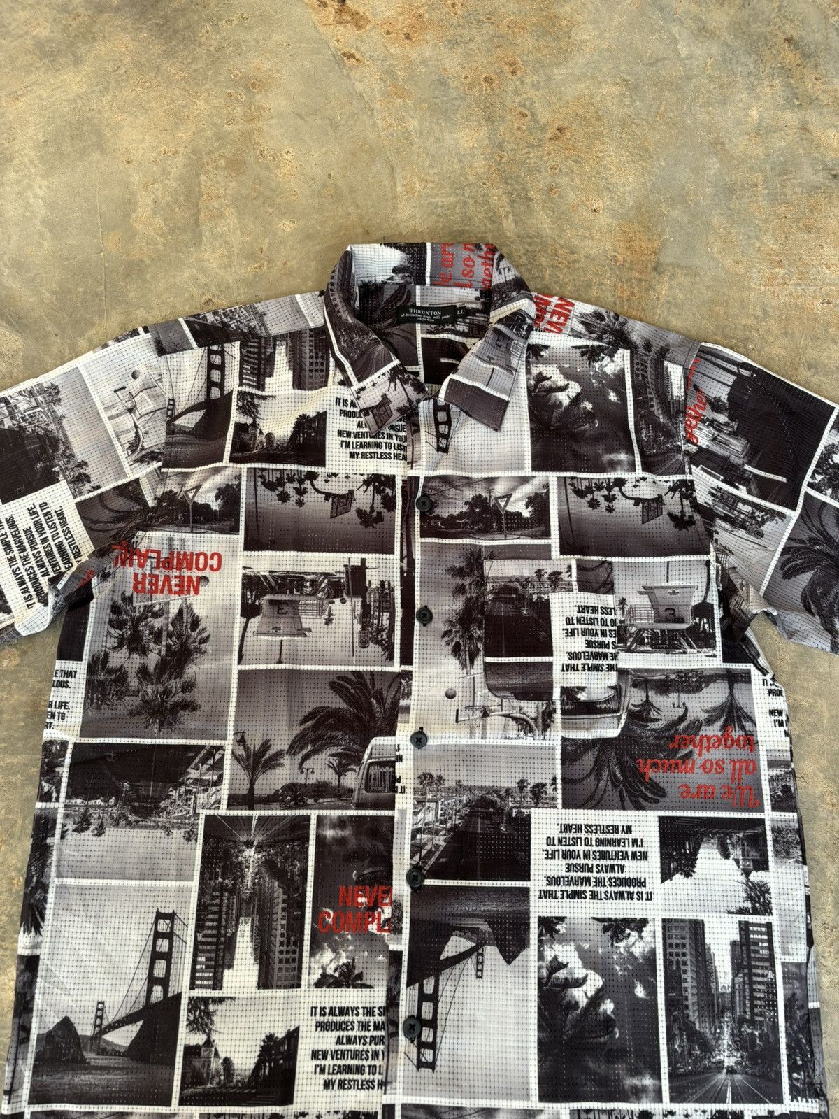 Hysteric Glamour Y2k Thruxton Full Print Pocket Shirt Size US XL / EU 56 / 4 - 2 Thumbnail