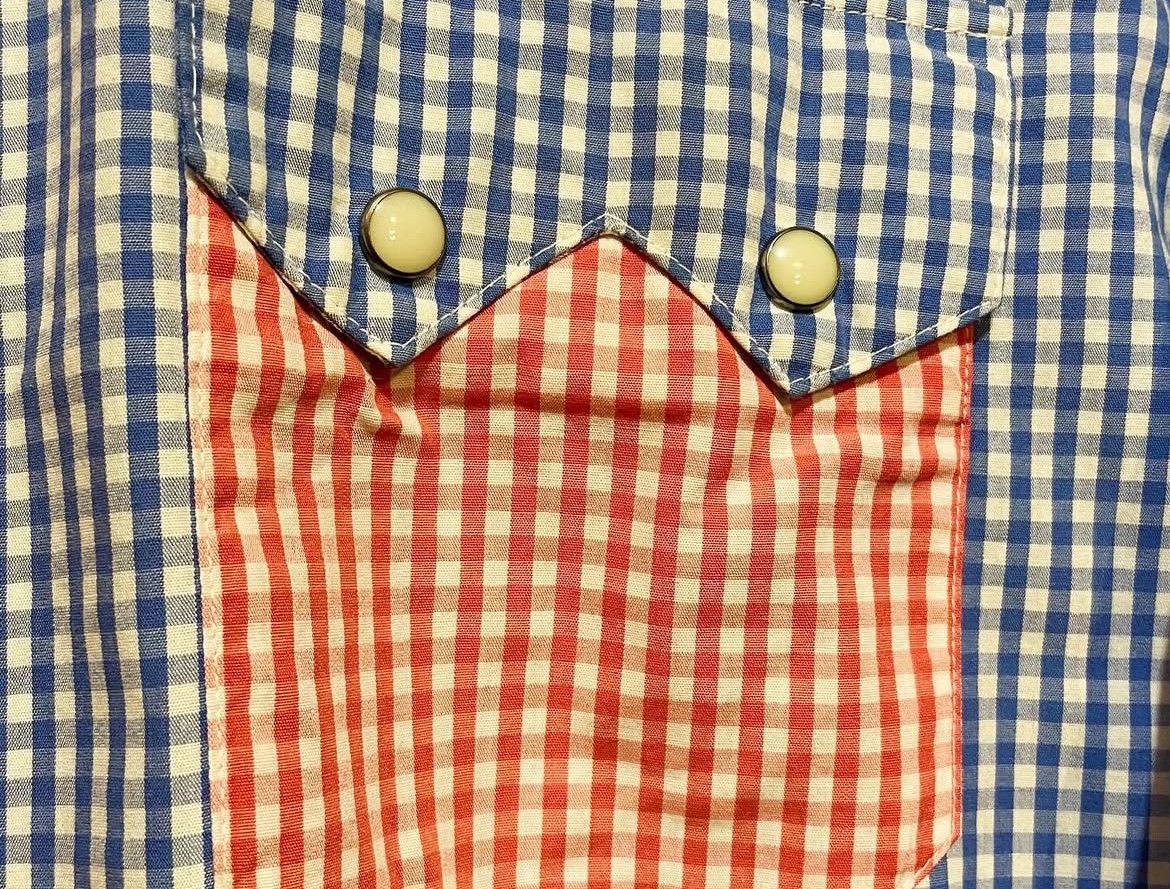 Sugar Cane 2000s Sugar Cane Toyo Enterprise Gingham Check Western Shirt Size US M / EU 48-50 / 2 - 5 Thumbnail