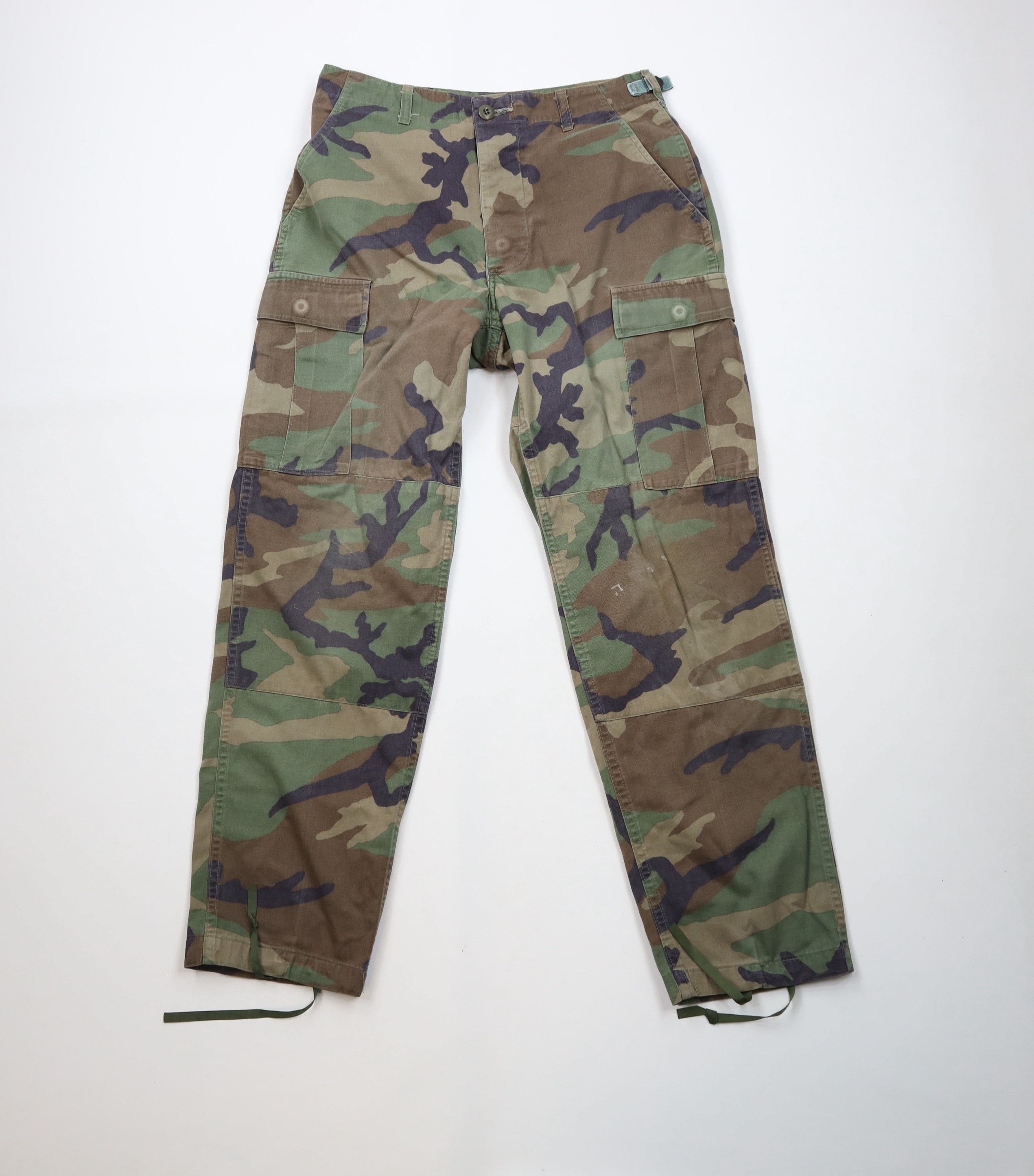 Vintage Vintage 90s Military Camouflage Combat Cargo Pants USA Size US 32 / EU 48 - 1 Thumbnail