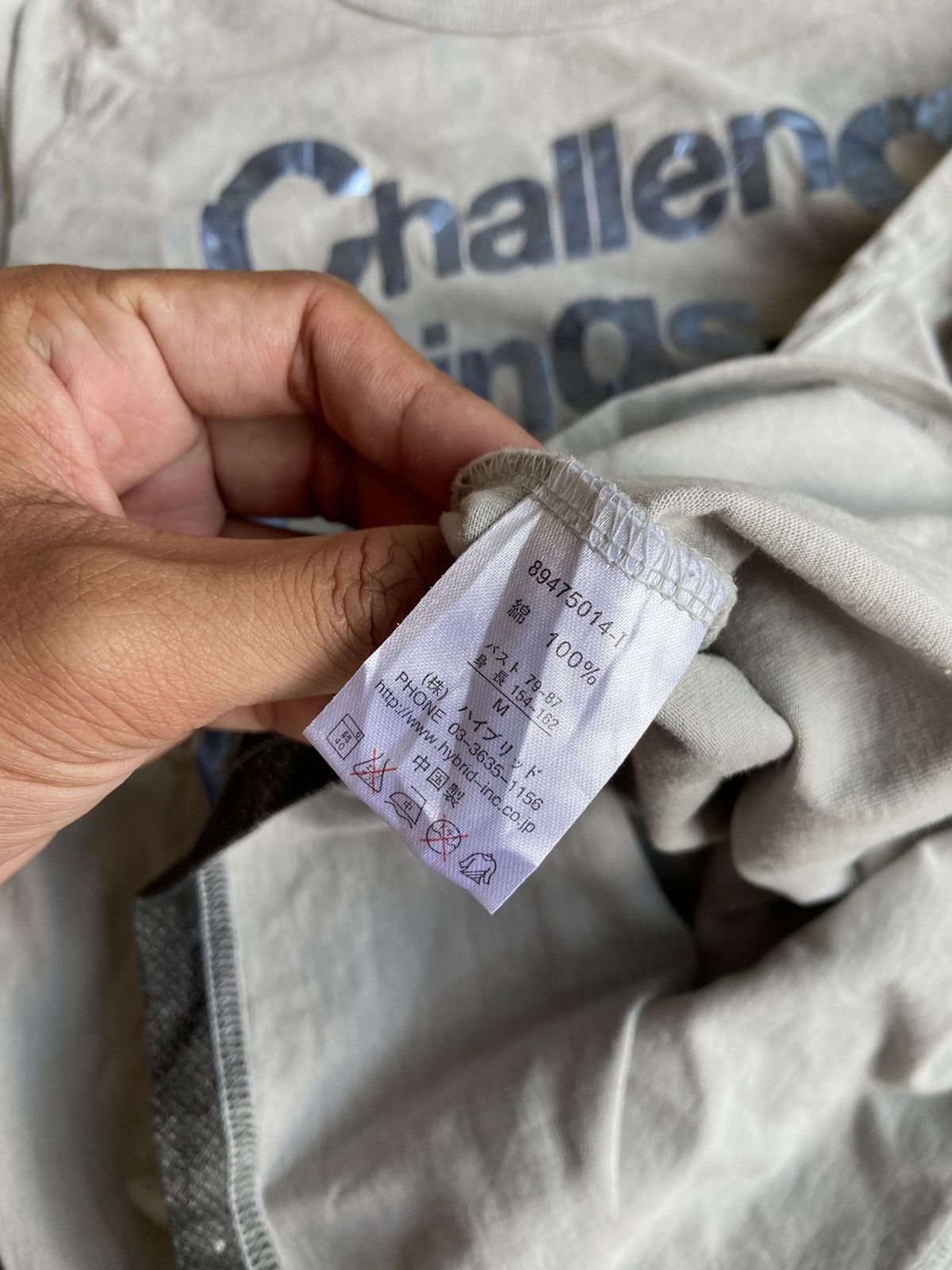 If Six Was Nine × Japanese Brand SpRay Challenge Things That Are Different Longsleeve Size US M / EU 48-50 / 2 - 8 Thumbnail