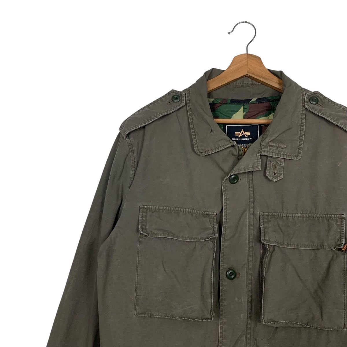 Alpha Industries ALPHA INDUSTRIES Camo Lined M65 Field Jacket #2839-C128 Size US M / EU 48-50 / 2 - 3 Thumbnail
