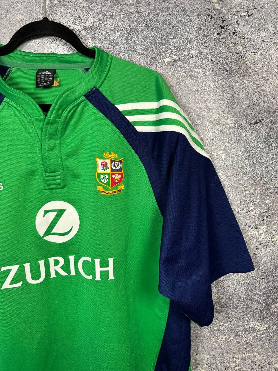 Adidas Vintage New Zealand 2005 Adidas World Cup Jersey Rugby Size US XXL / EU 58 / 5 - 3 Thumbnail