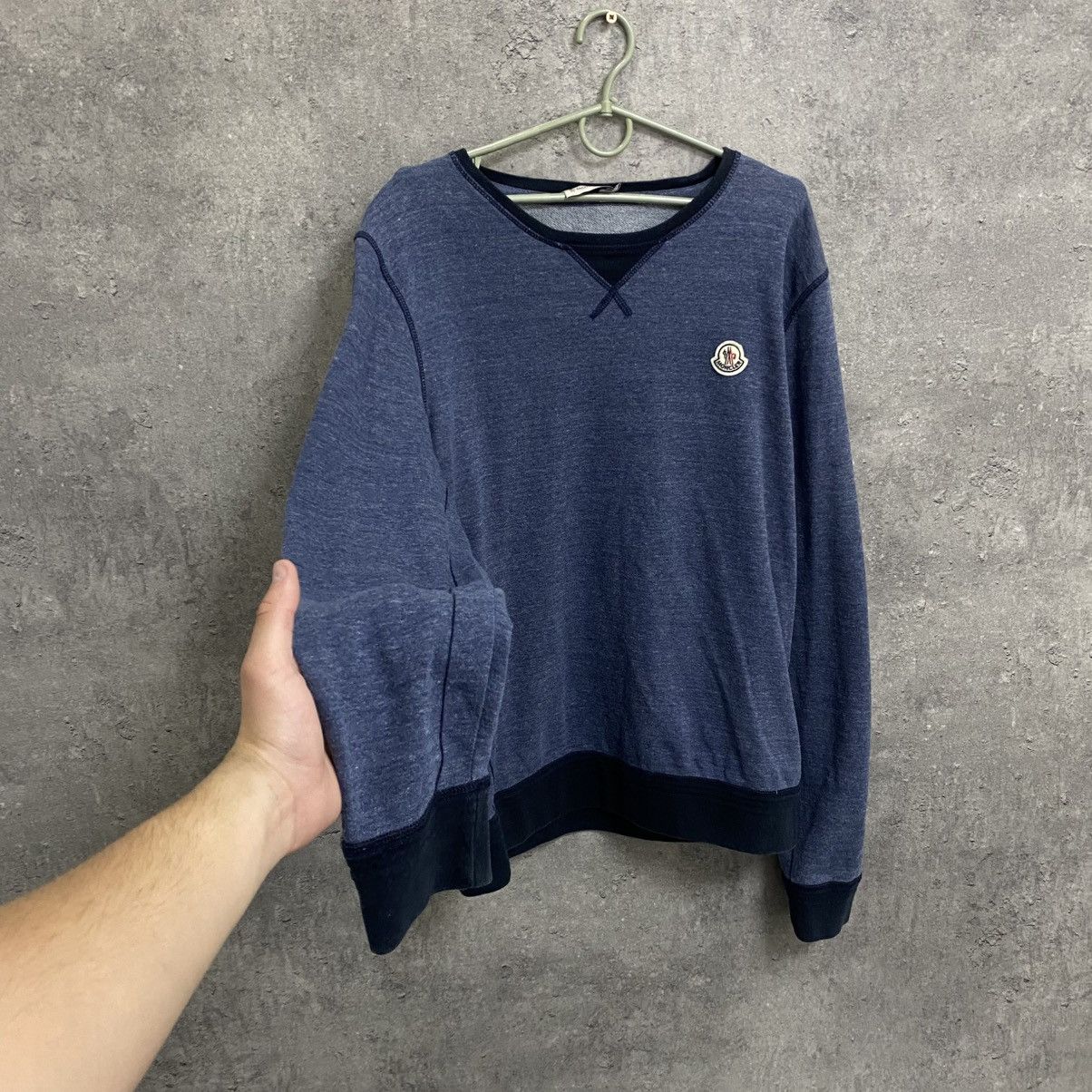 Moncler Moncler Maglia Girocollo Sweatshirt Size US L / EU 52-54 / 3 - 2 Thumbnail