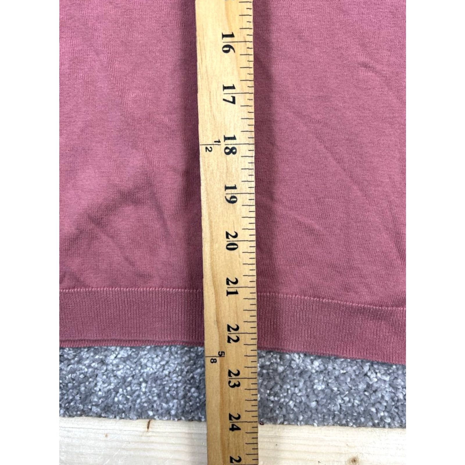 Massimo Dutti Massimo Dutti Sweater Womens Medium Pink Cotton Knit Pullover Size M / US 6-8 / IT 42-44 - 7 Thumbnail