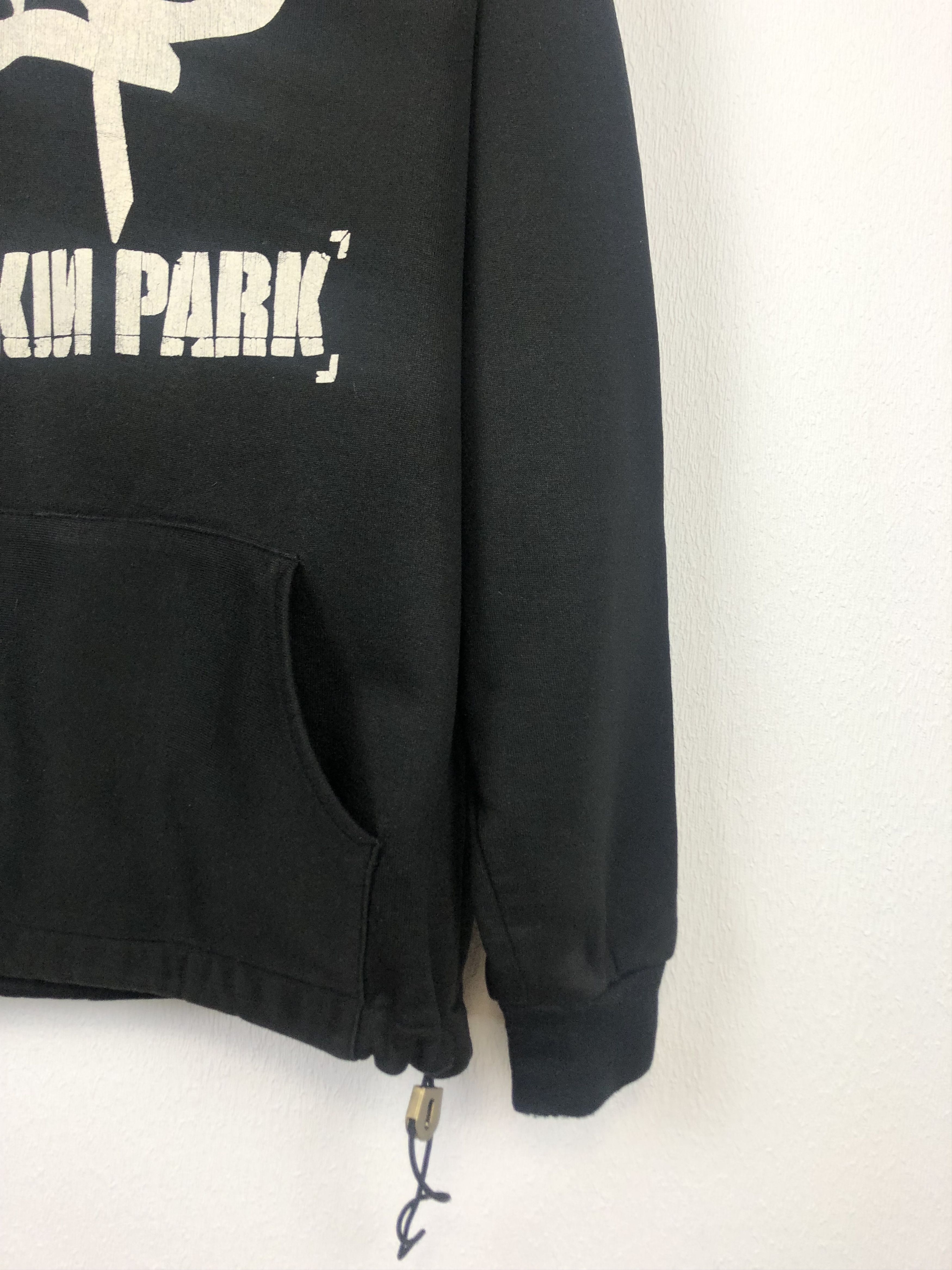 Band Tees × Vintage Vintage Linking Park Hoodie Jacket Sweatshirt Rare Band Hype Size US L / EU 52-54 / 3 - 11 Thumbnail