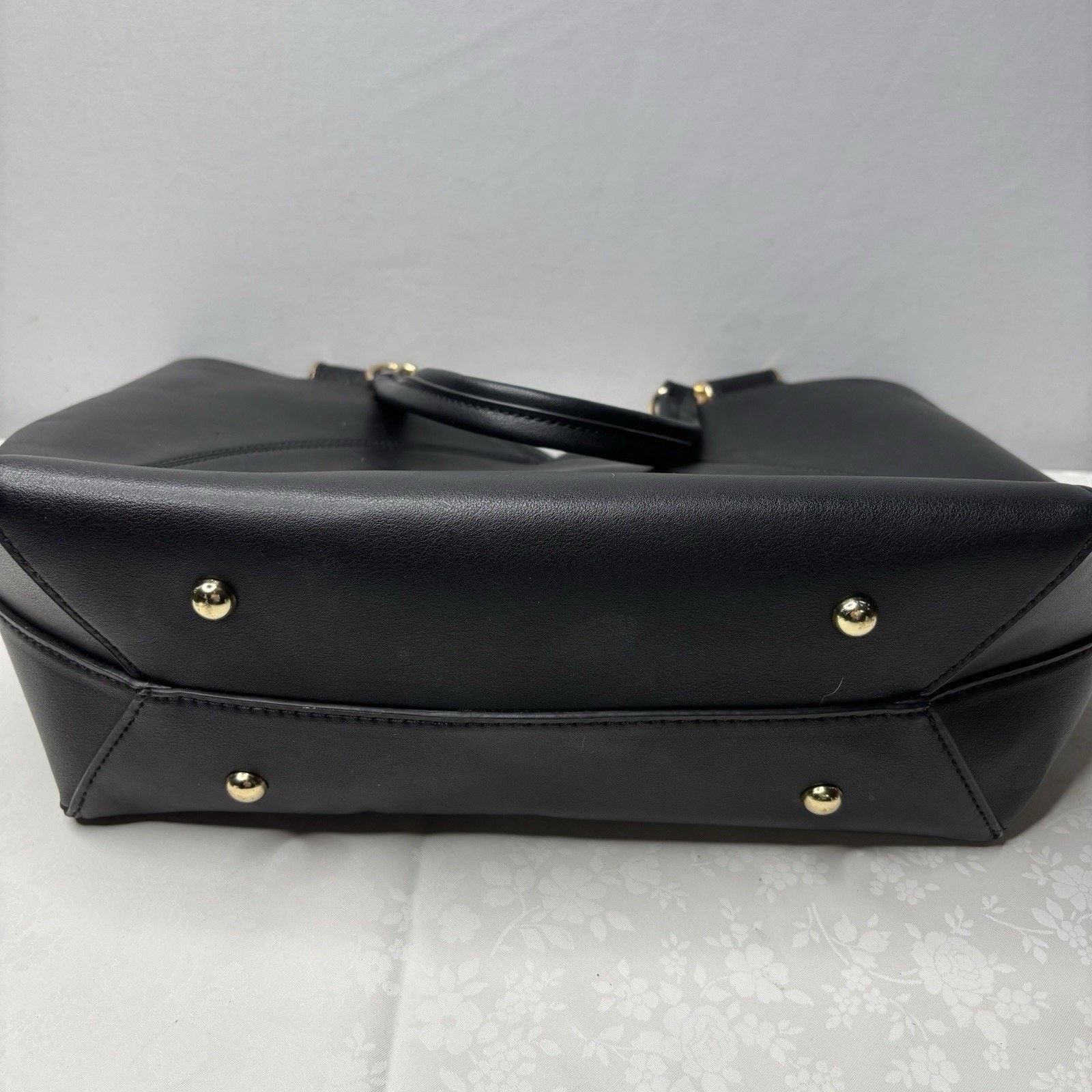 Other MKF Collection City Purse by Mia K Farrow Black Soft Vegan Size ONE SIZE - 8 Thumbnail