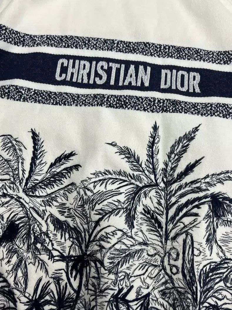 Dior Dior Jungle series logo knitted short sleeves Size S / US 4 / IT 40 - 3 Thumbnail