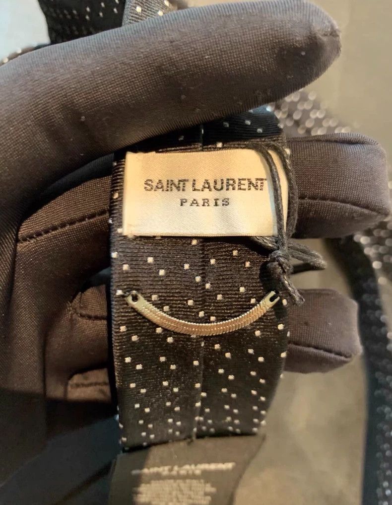 Yves Saint Laurent Saint Laruent Little polka-dot tie 2502-Nextarrow Size ONE SIZE - 3 Thumbnail