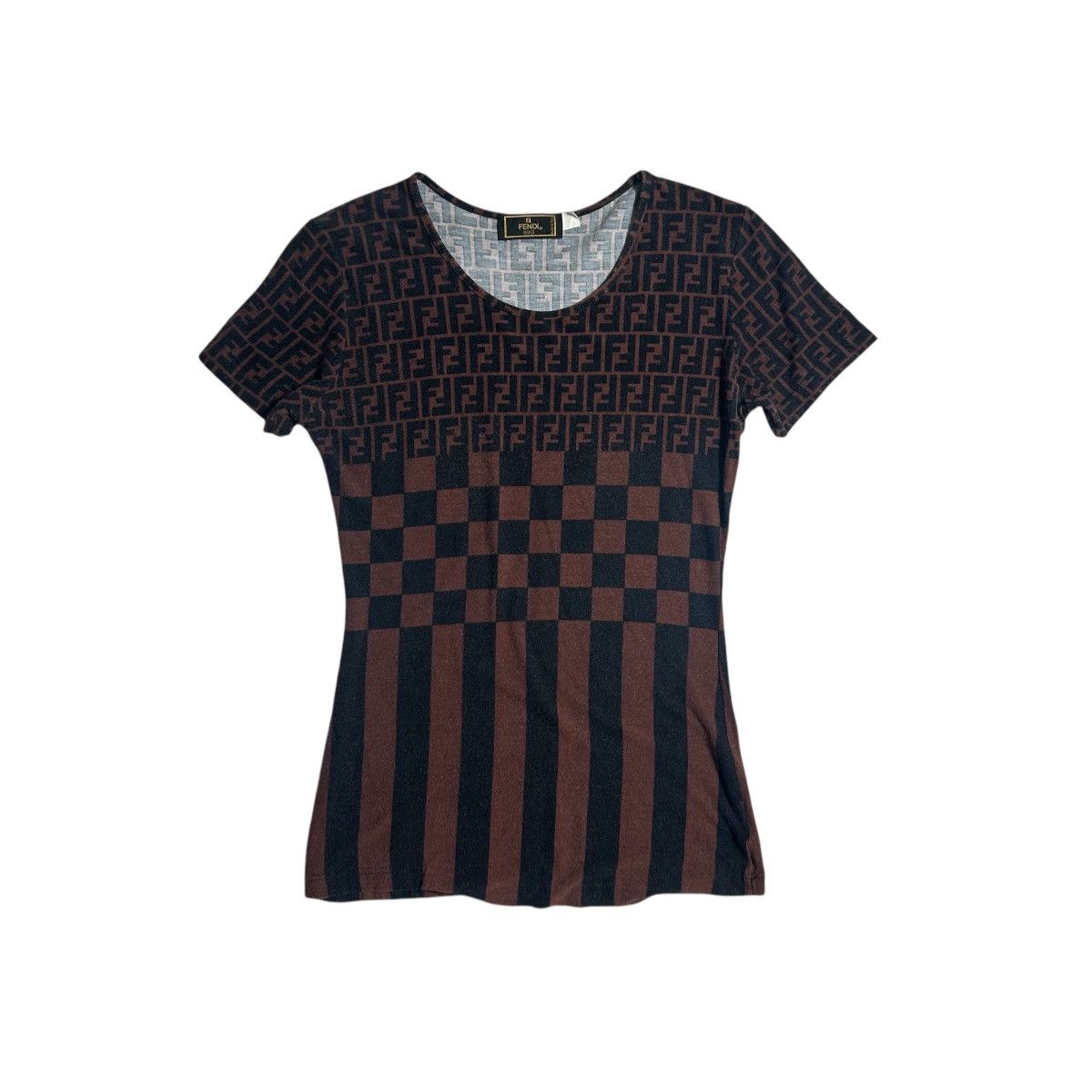 Fendi Fendi Monogram Tshirt Size ONE SIZE - 1 Thumbnail