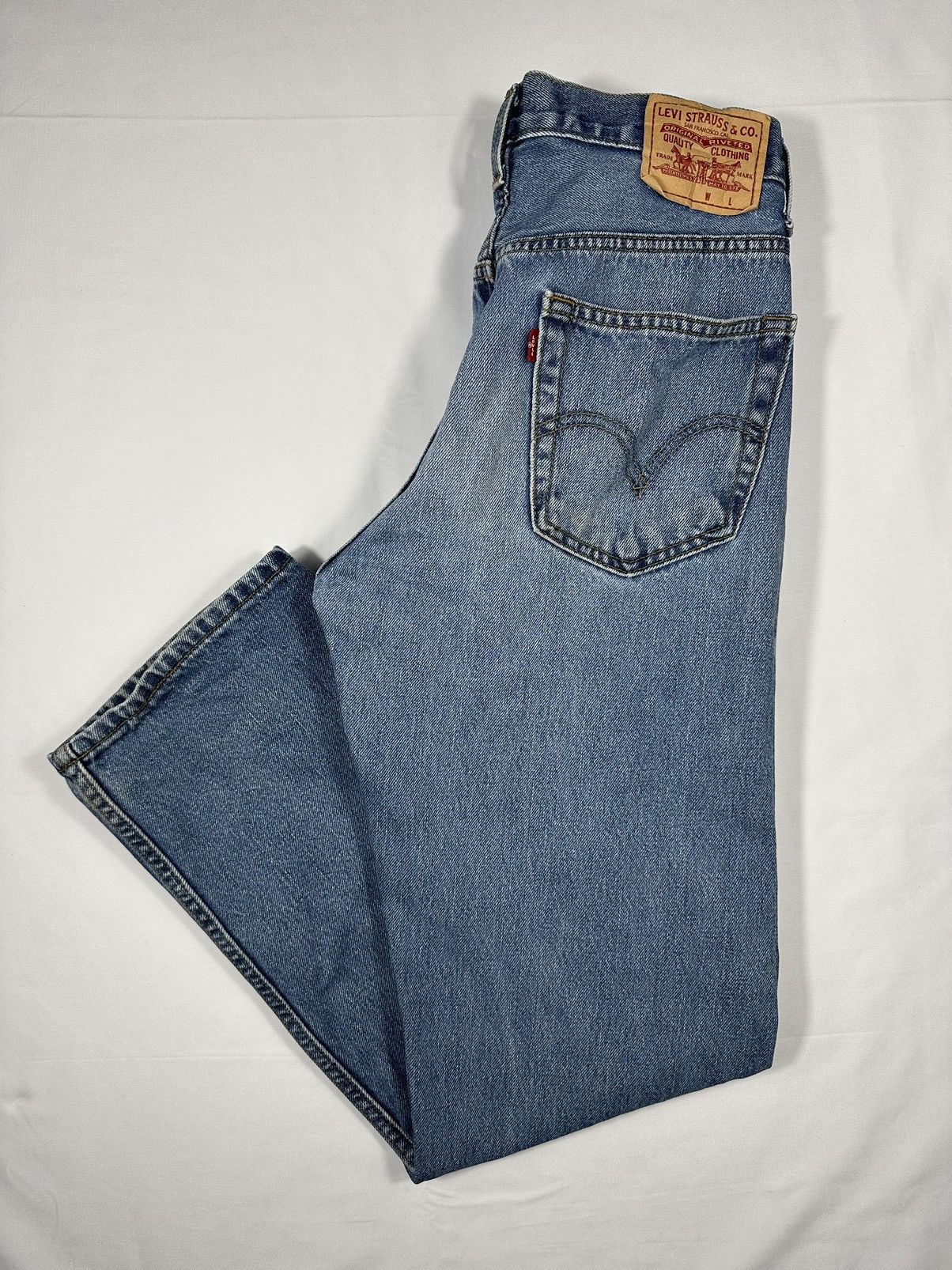 Levi's Levi’s Regular Fit Classic 32 x 30 Streetwear Denim Jeans Size US 32 / EU 48 - 3 Thumbnail