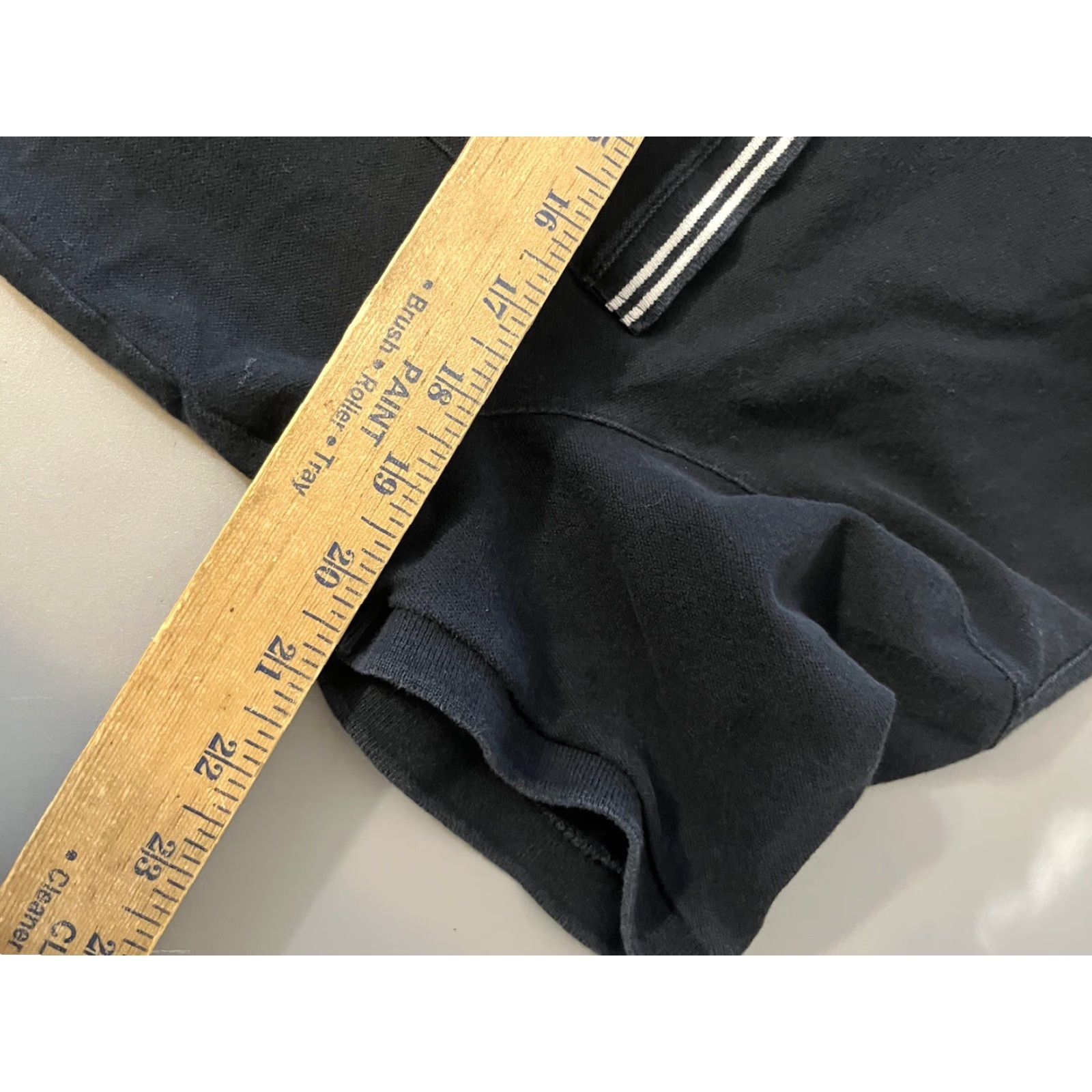 Abercrombie & Fitch Abercrombie and Fitch Polo Shirt Mens L Navy Super Slim Fit Stretch Preppy Size US L / EU 52-54 / 3 - 5 Thumbnail
