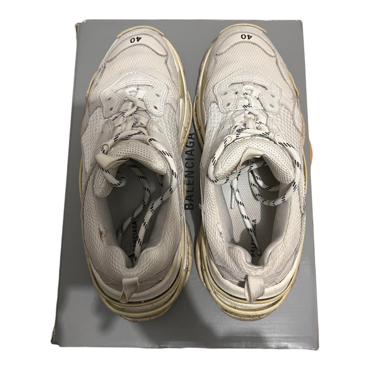 Balenciaga Balenciaga Triple S Beige Size 40 Size US 7 / EU 40 - 13 Thumbnail