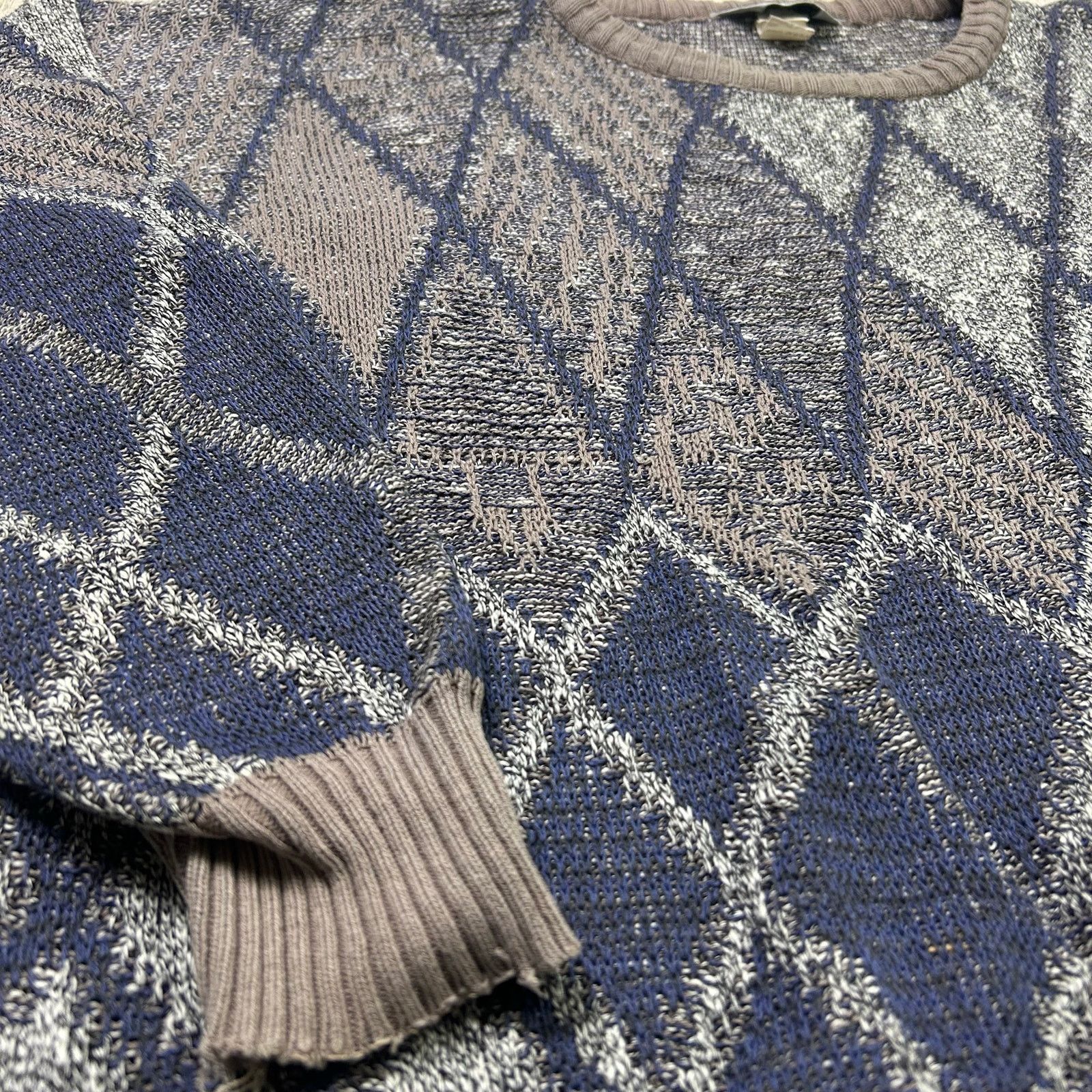 Vintage Vintage 80s Da Vinci Knit Sweater Size XXL / US 16-18 / IT 52-54 - 7 Thumbnail