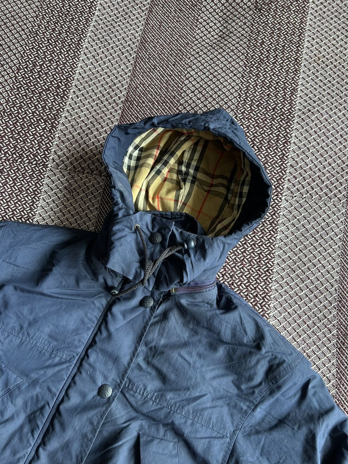 Burberry Burberry Coat Down Liner Vintage Jacket Solid Style Size US L / EU 52-54 / 3 - 9 Thumbnail