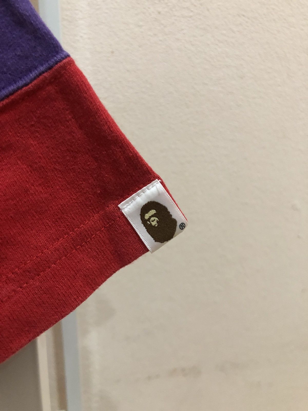 Bape OG 2005 Bape Rugby Striped Shirts Size US L / EU 52-54 / 3 - 6 Thumbnail