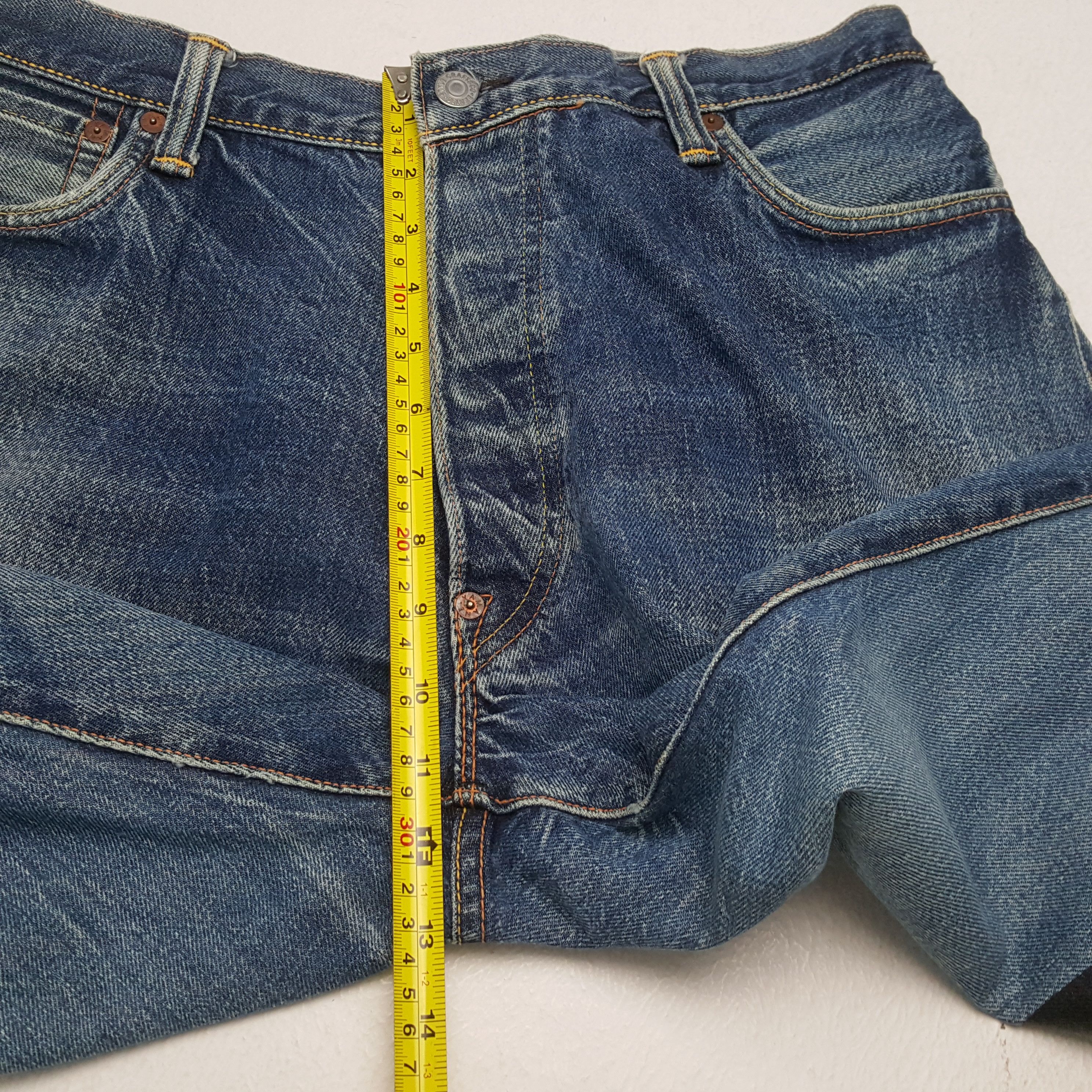 Evisu × Japanese Brand × Vintage Vintage EVISU Japanese Brand Daicock Custom Distressed Jean Size US 32 / EU 48 - 8 Thumbnail