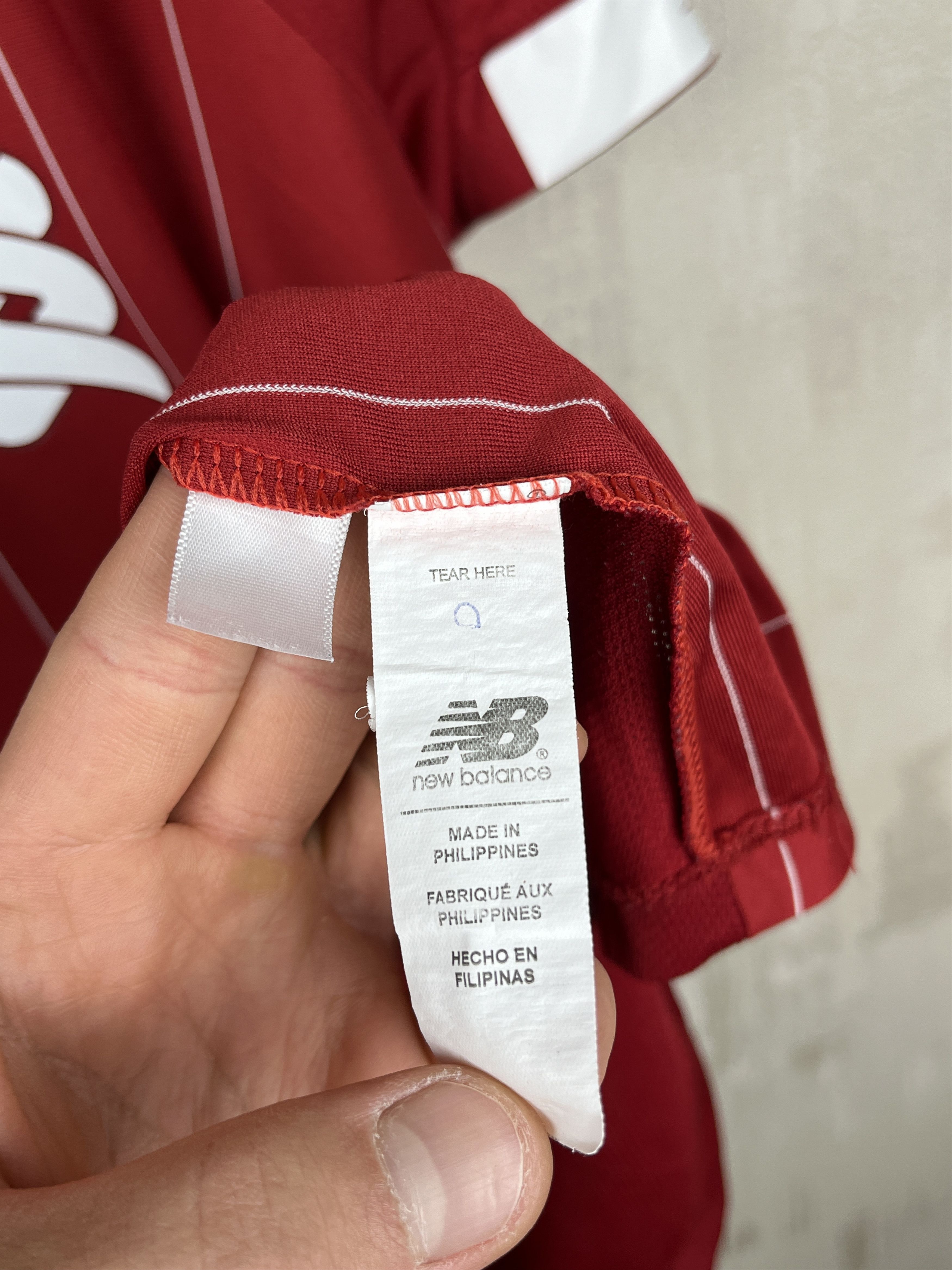 New Balance Liverpool FC 2019 - 2020 Home Football Shirt Soccer Jersey Size US L / EU 52-54 / 3 - 11 Thumbnail