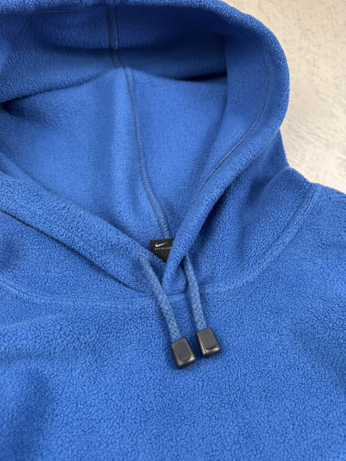 Nike × Vintage NIKE VINTAGE TEDDY FLEECE CENTER LOGO OVERSIZE BOXY HOODIE Size US XL / EU 56 / 4 - 6 Thumbnail