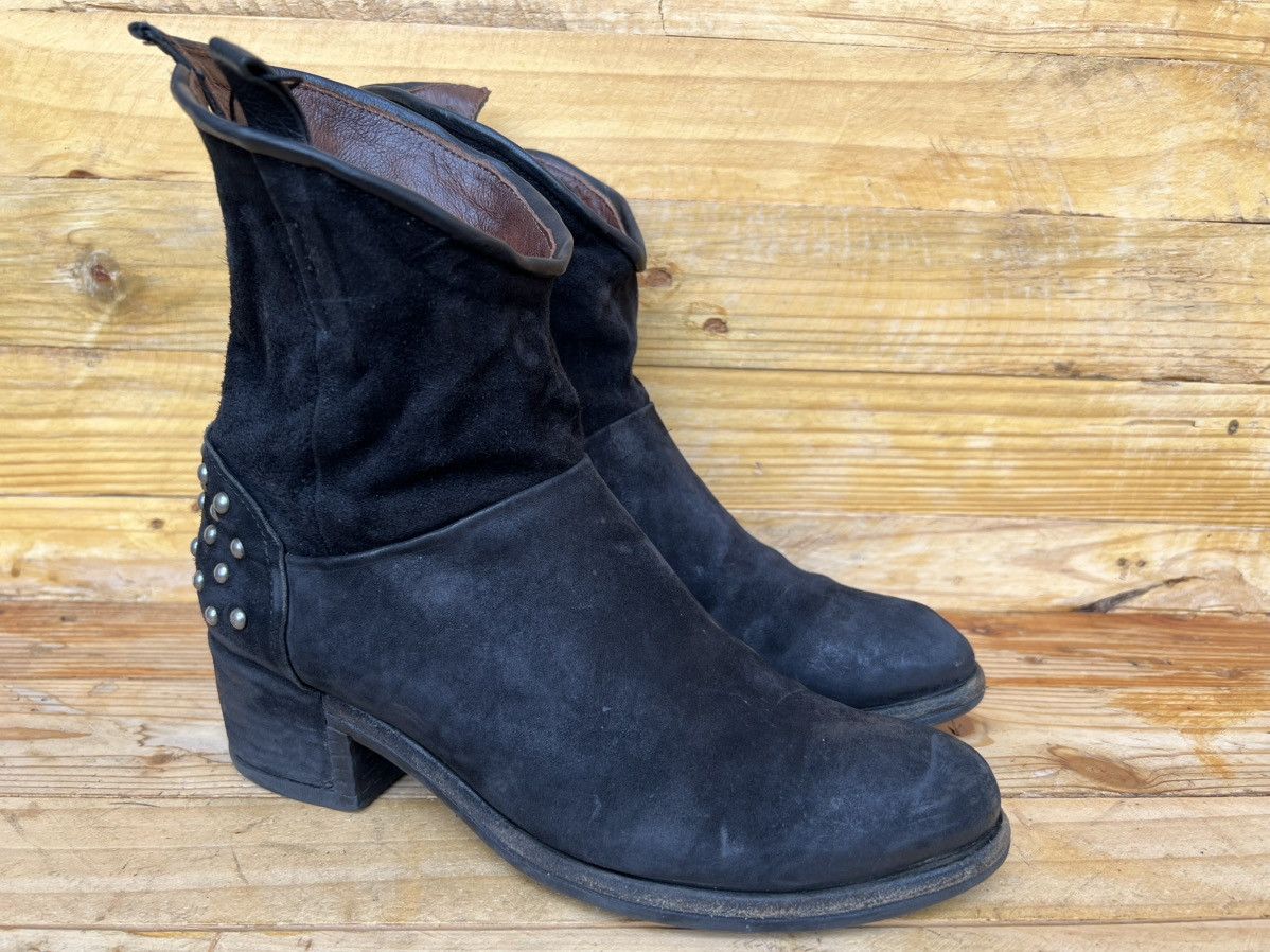 A.S.98 A.S.98 studded black suede boots Size US 9 / IT 39 - 3 Thumbnail