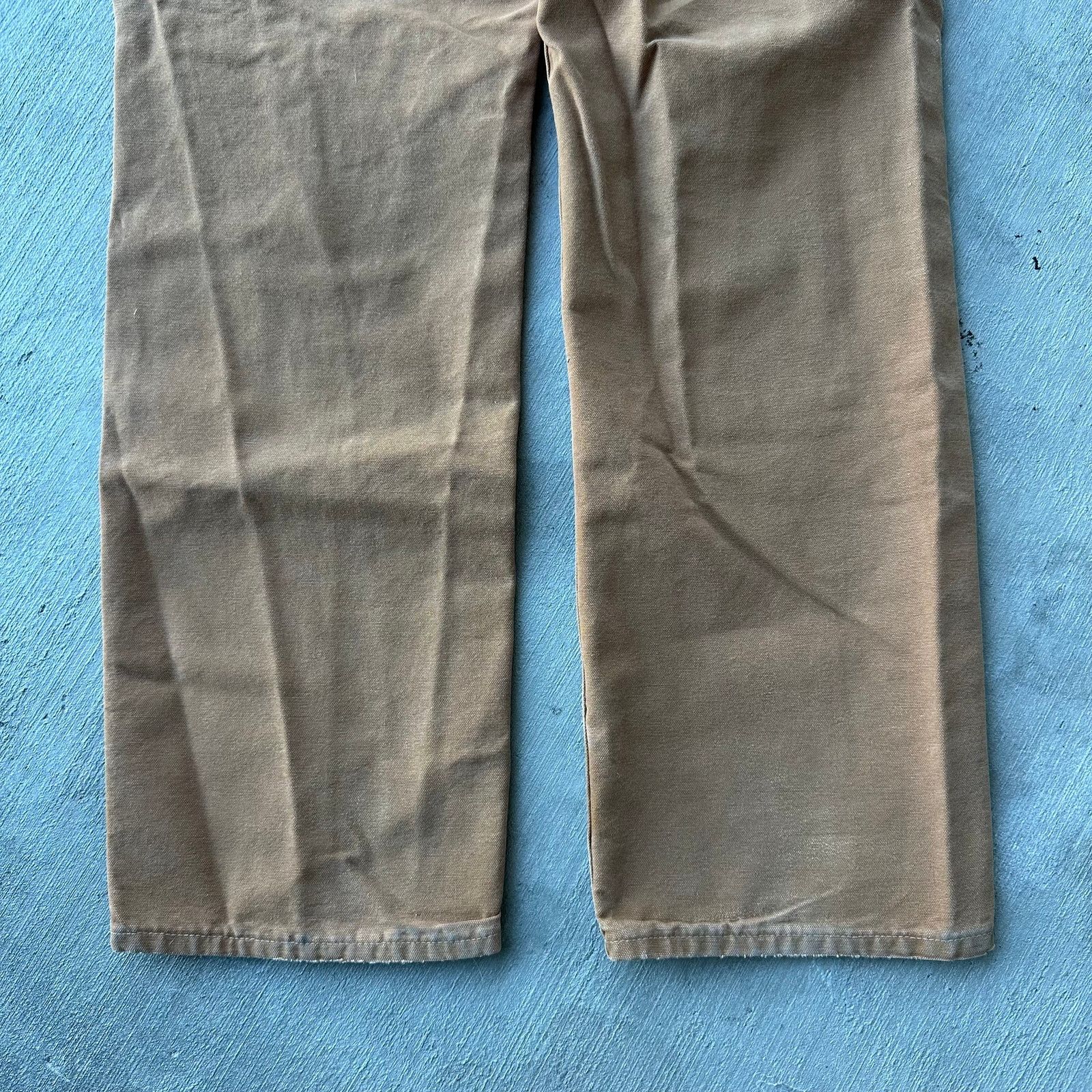 Carhartt × Vintage Carhartt brown double knee work wear carpenter pants Size US 33 - 7 Thumbnail