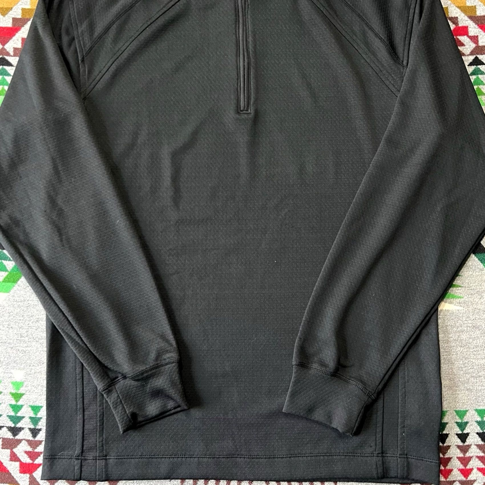 Nike Nike Dri-Fit Golf Pullover Mens Small Black 1/4 Zip Long Sleeve Stretch D1 Size US S / EU 44-46 / 1 - 7 Thumbnail