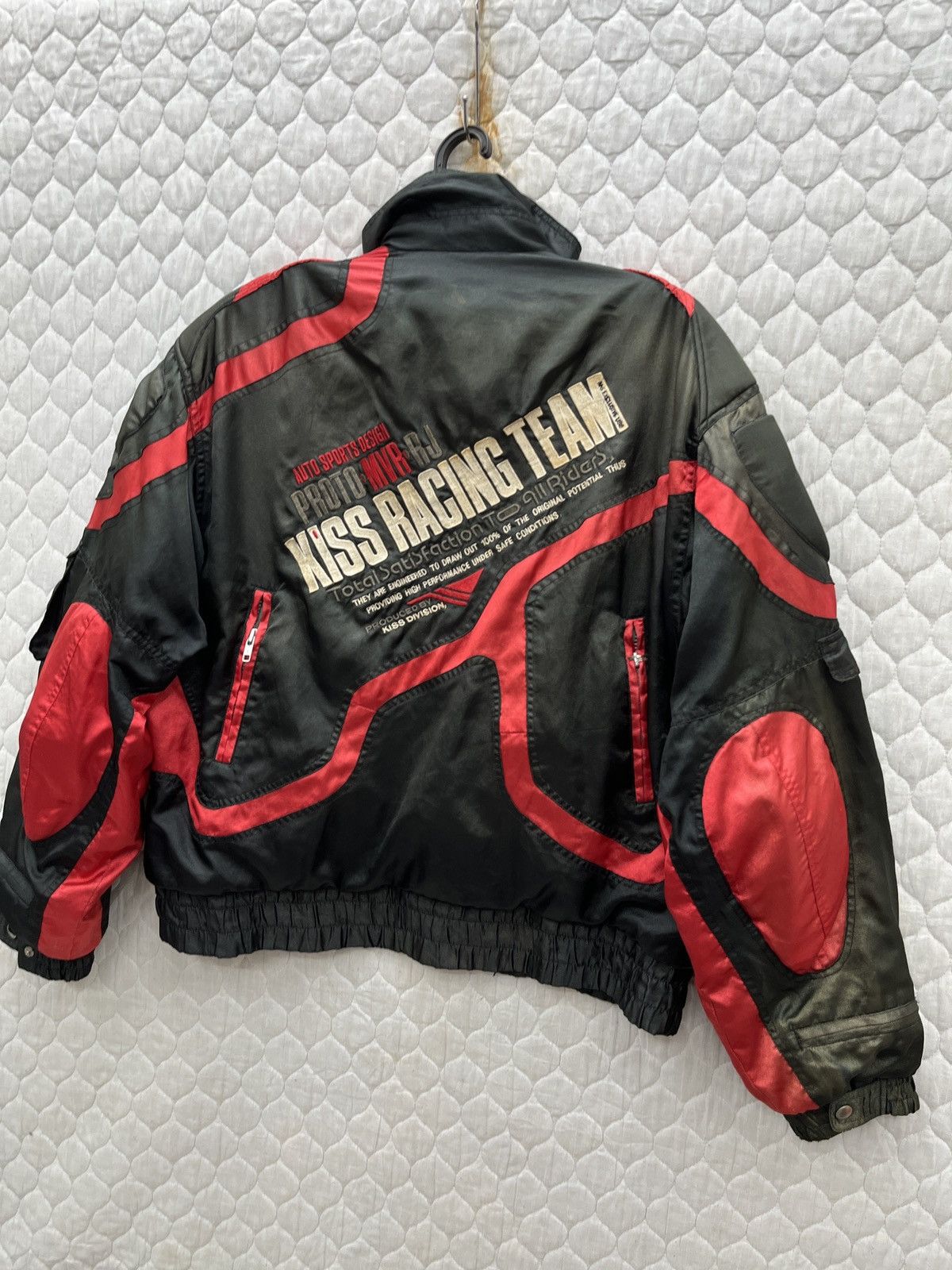 Vintage 🔥🔥🔥STEALS VTG KISS RACING TEAM JACKET Size US L / EU 52-54 / 3 - 6 Thumbnail