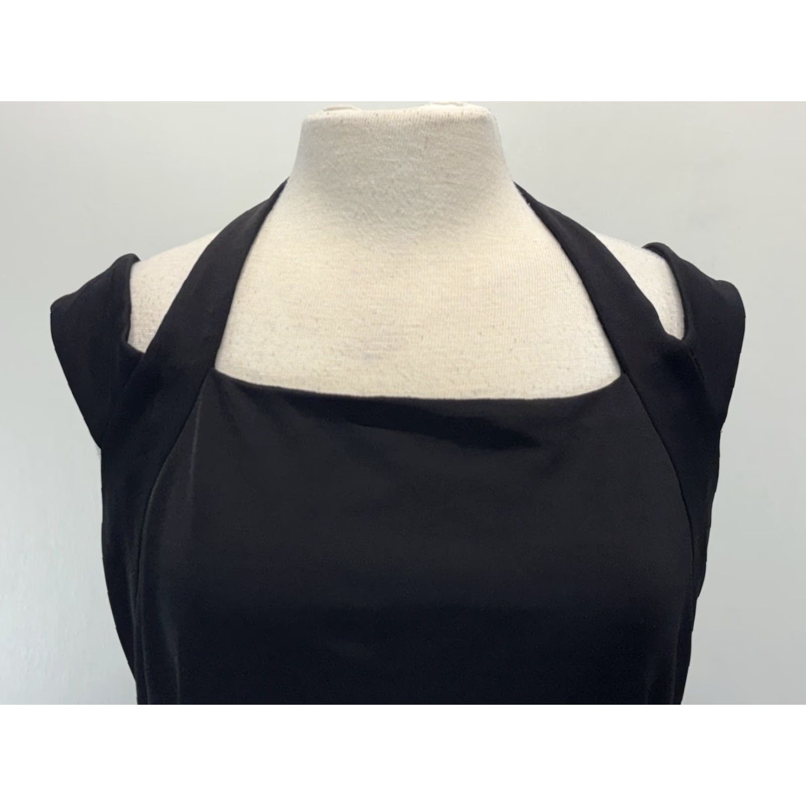 Ralph Lauren Lauren Ralph Lauren Halter Maxi Dress Women’s Gown Black Side Slit Long Sz 12 Size XL / US 12-14 / IT 48-50 - 6 Thumbnail