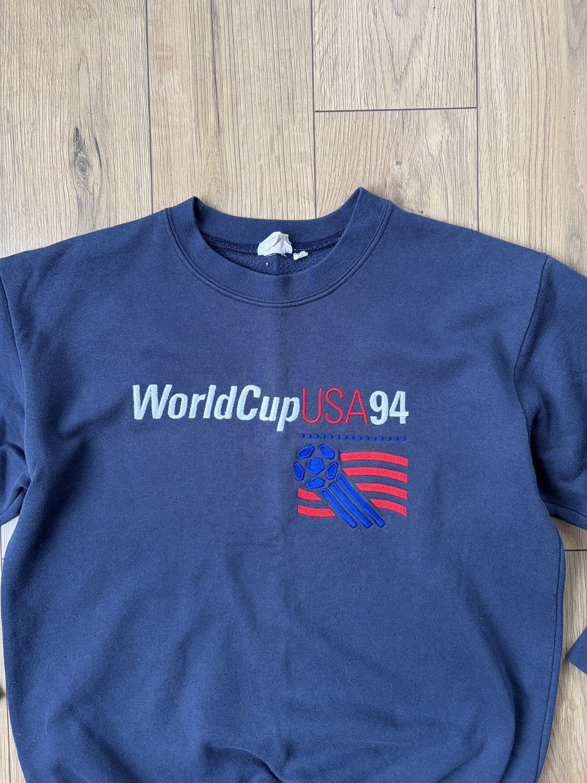 Vintage 1994 World Cup USA Football Soccer Vintage Sweatshirt Size US M / EU 48-50 / 2 - 2 Thumbnail