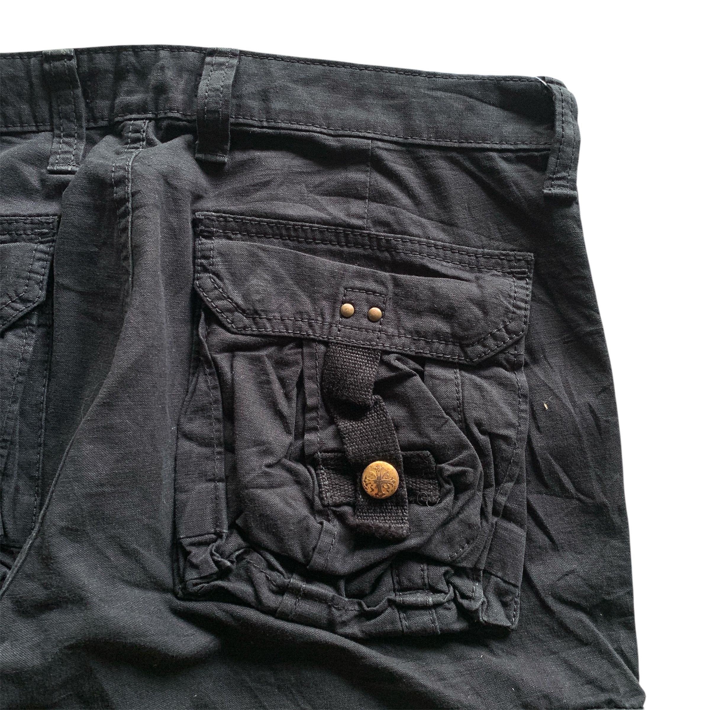 If Six Was Nine Vintage Surplus Bondage Cargopants Ifsix GOA Lgb Style Size US 30 / EU 46 - 15 Thumbnail