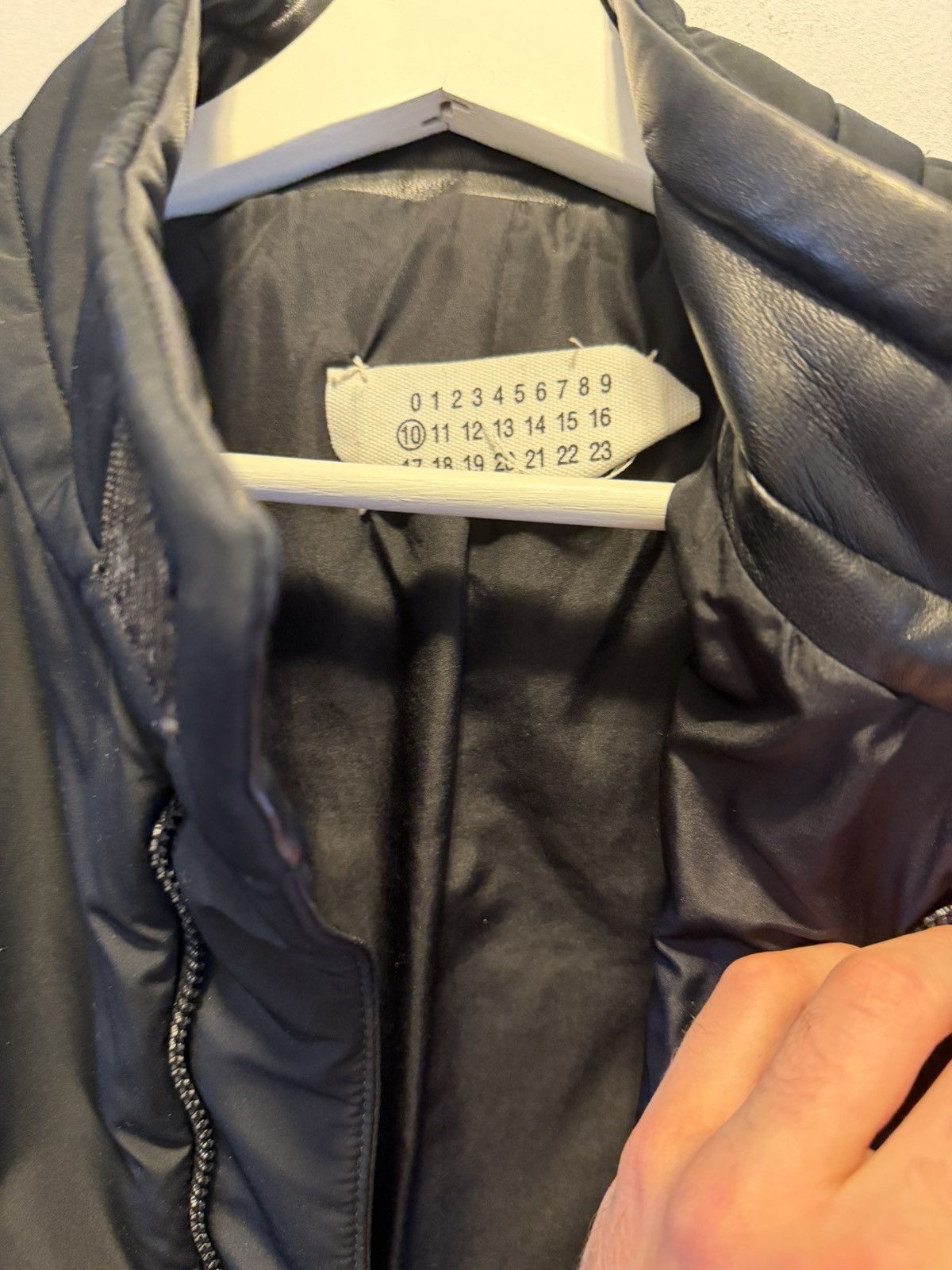 Maison Margiela MAISON MARGIELA: Back To The Future Bomber Jacket In Black Size US M / EU 48-50 / 2 - 2 Thumbnail