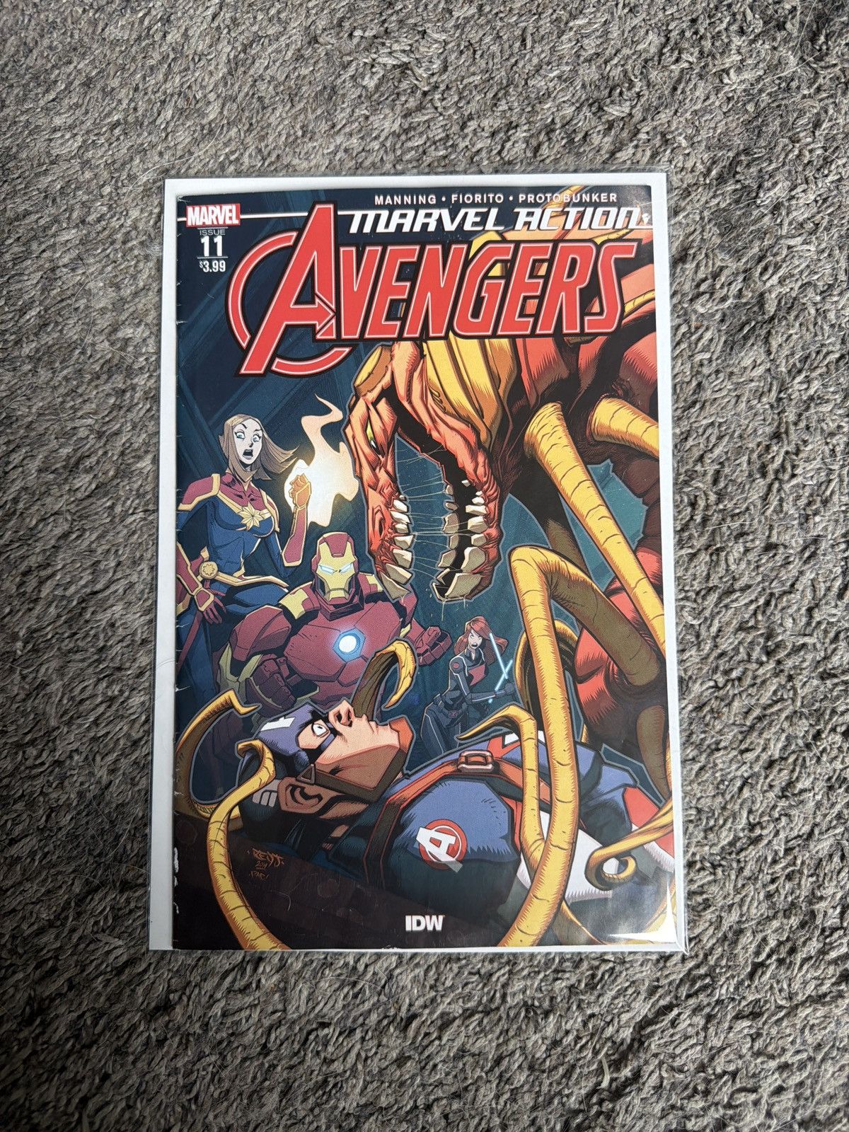 Marvel Comics 2020 IDW Marvel Comics Marvel Action: Avengers #11 Comic Size ONE SIZE - 1 Thumbnail