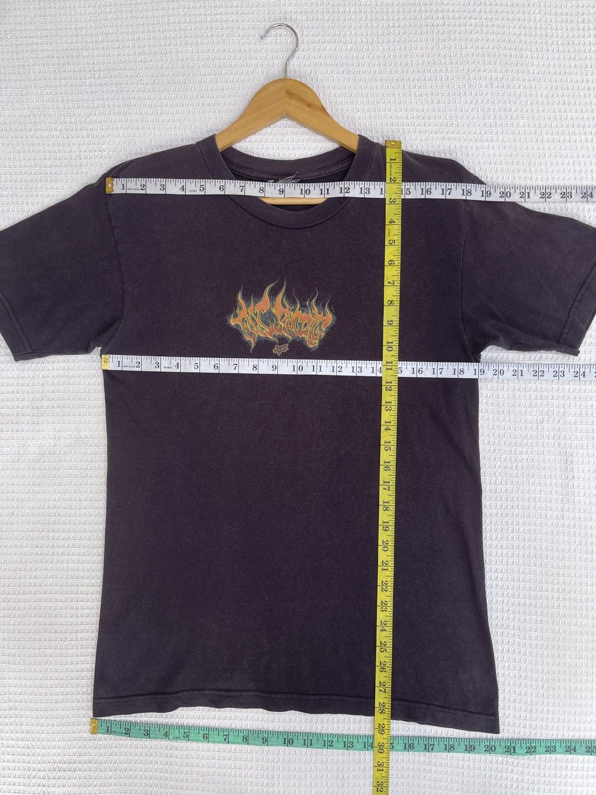 Fox Racing Rare🔥Vintage Sun Faded Black Fox Racing T-Shirt Size US M / EU 48-50 / 2 - 8 Thumbnail