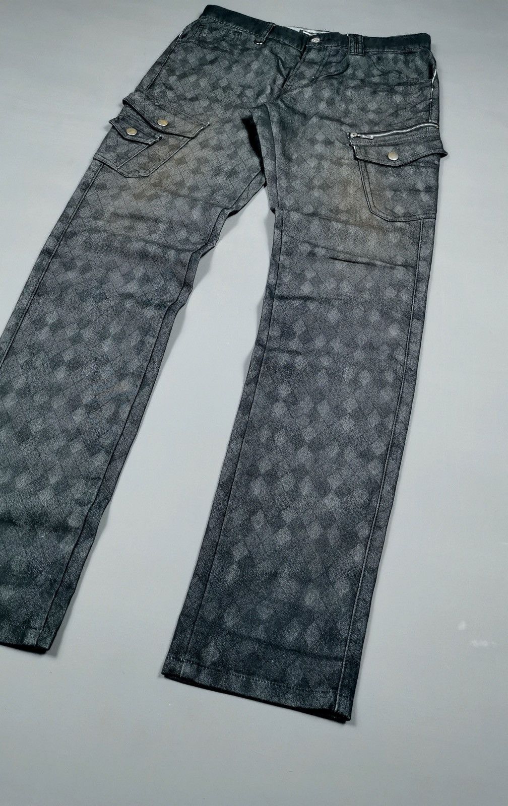 semanticdesign Semanticdesign Diamond Structure Cargo Pants Size US 31 - 4 Thumbnail